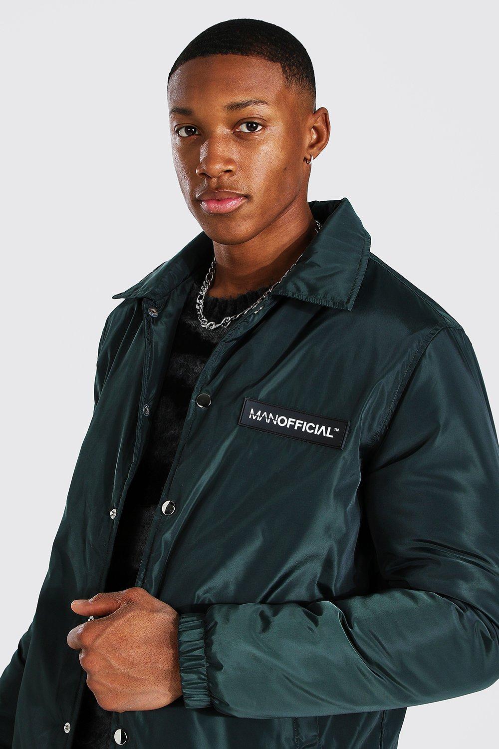 lined coaches jacket