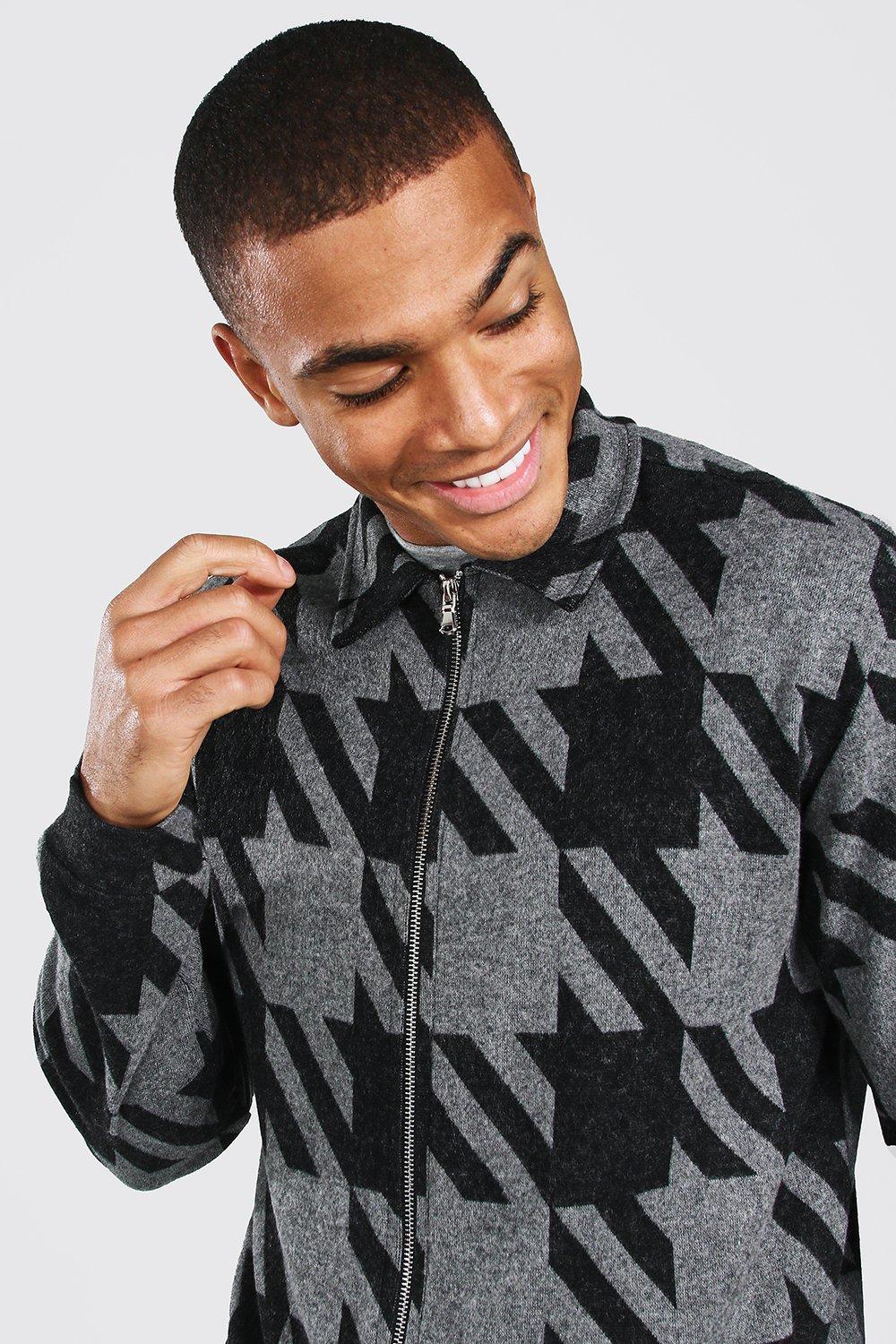 dogtooth harrington jacket