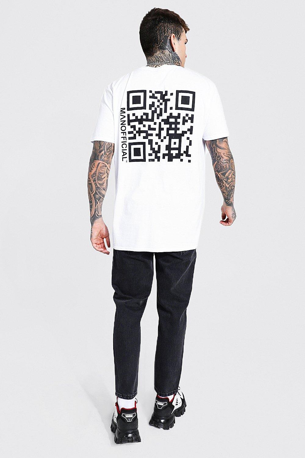 Vetements qr best sale code shirt