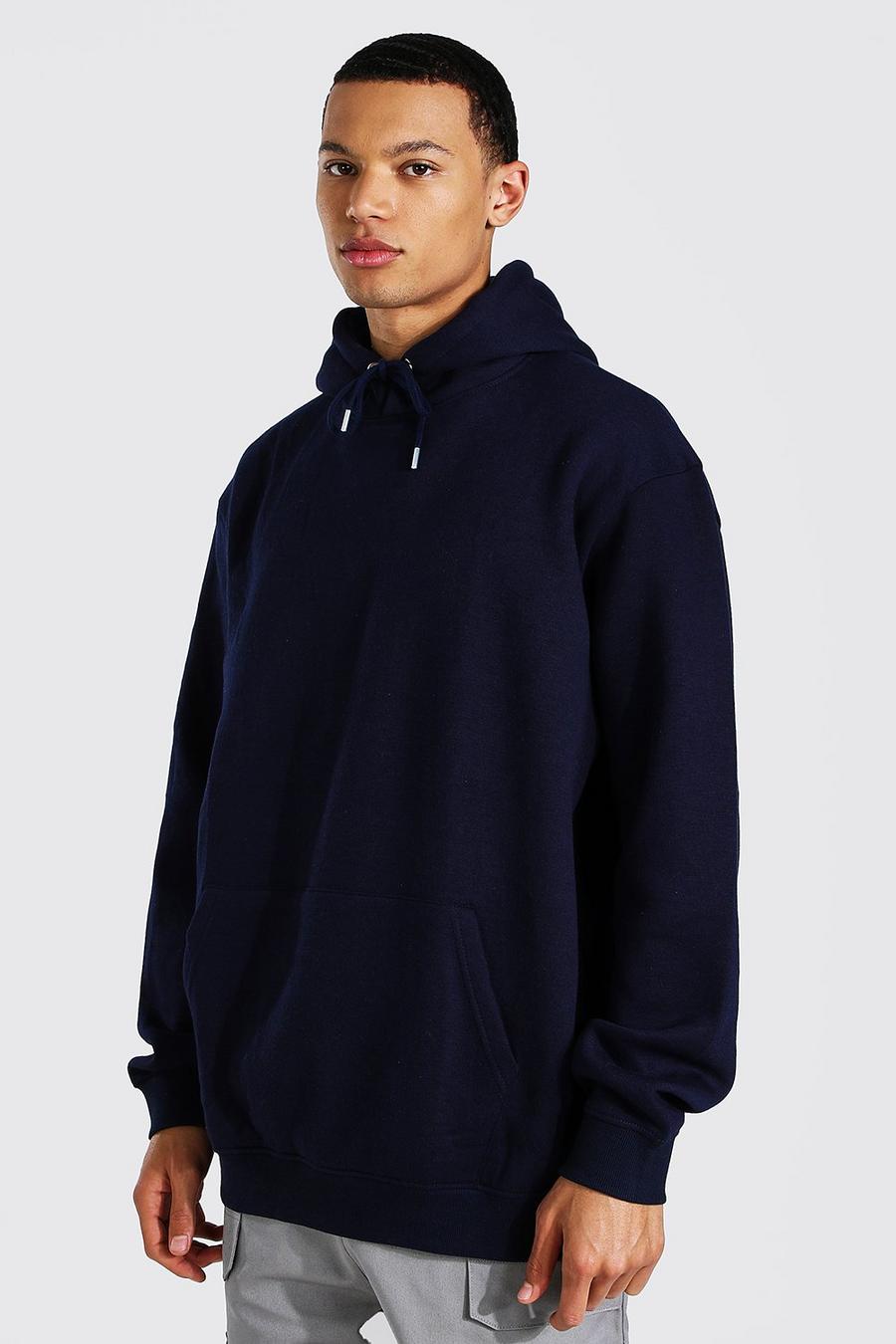 Navy Tall - Basic Oversize hoodie image number 1