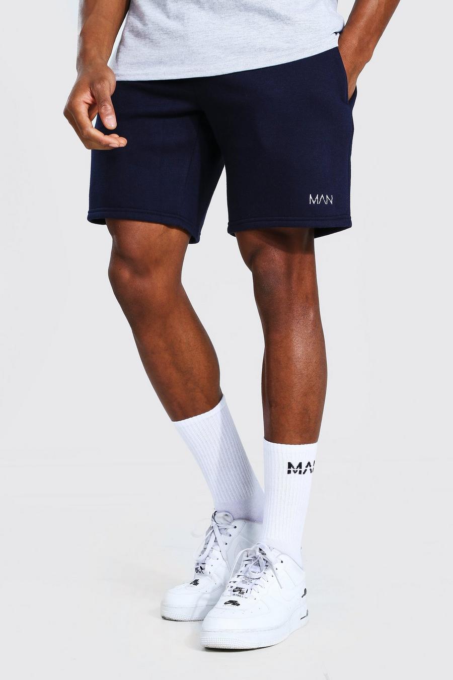 Original Man Middellange Regular Fit Jersey Shorts image number 1