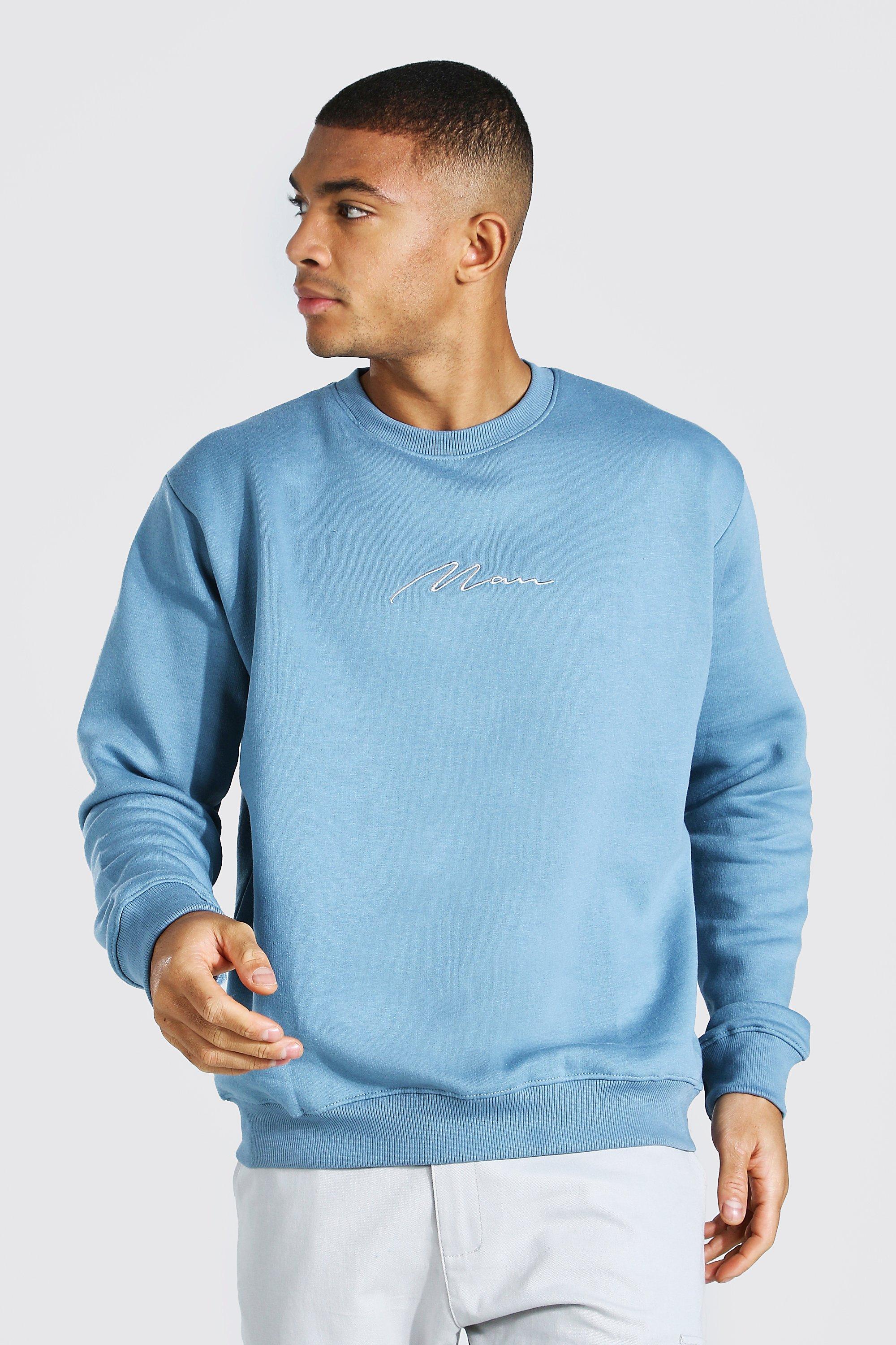 signature crew neck sweatshirt