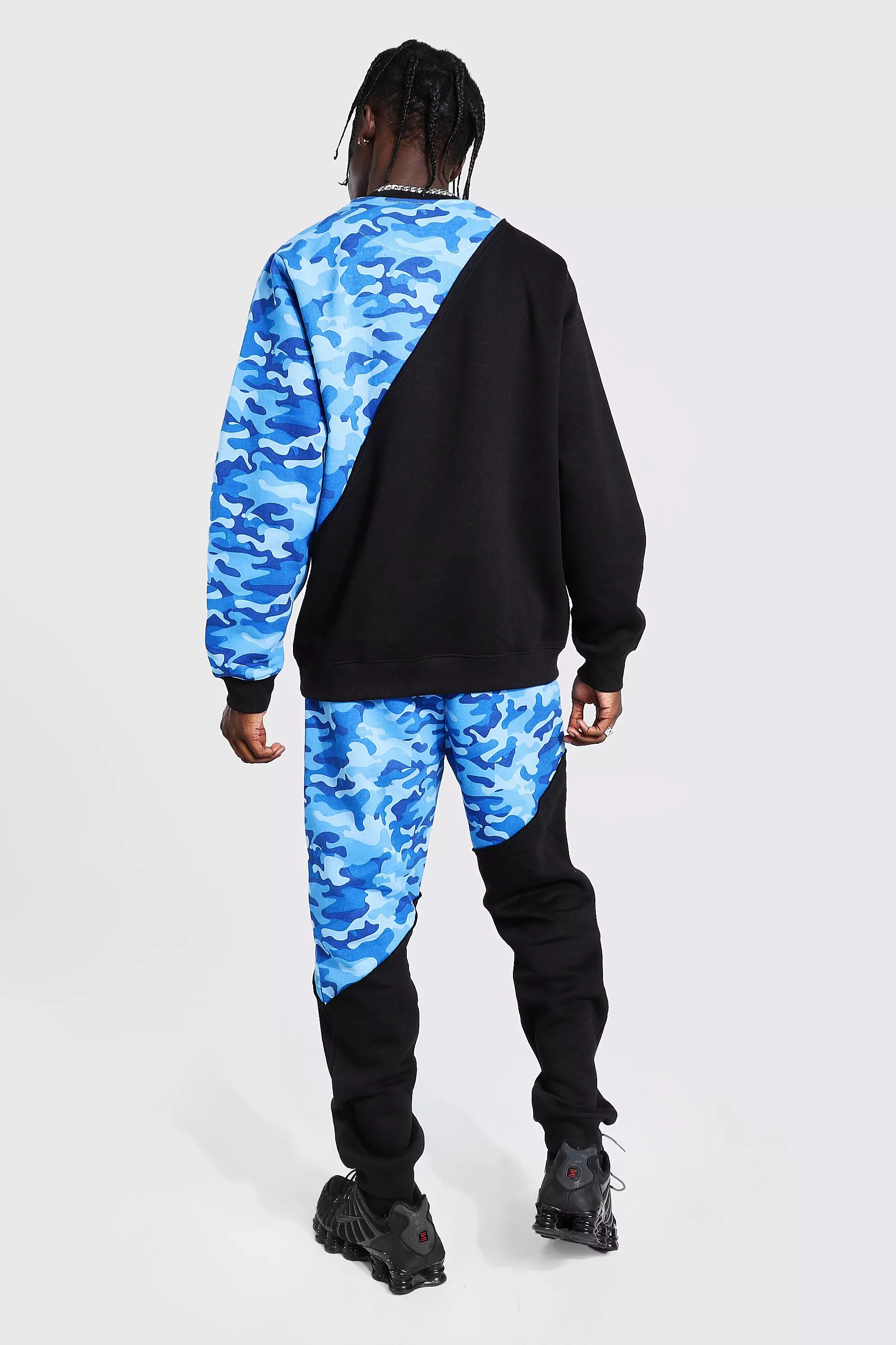 Raw store blue tracksuit