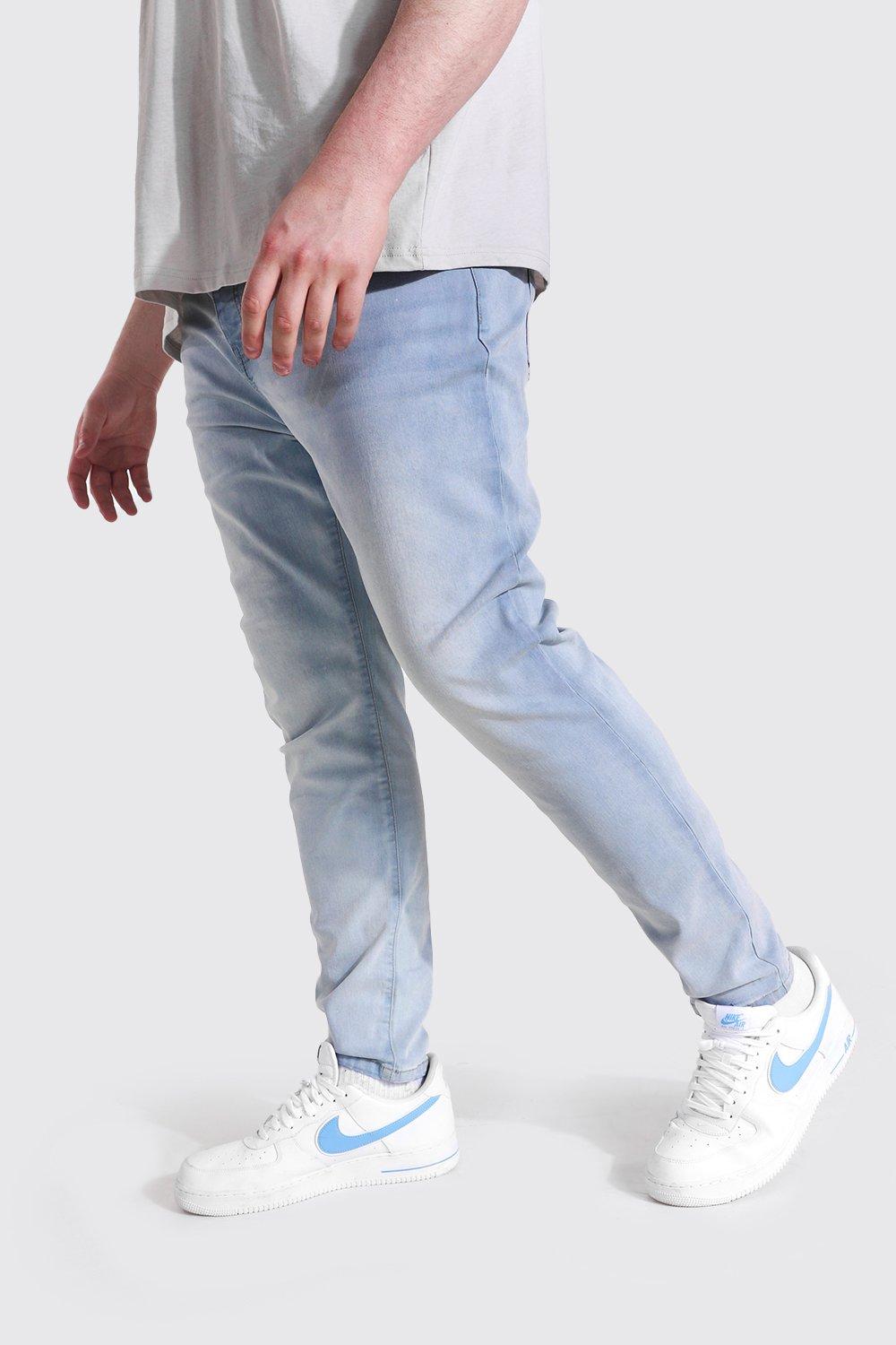 double color jeans mens