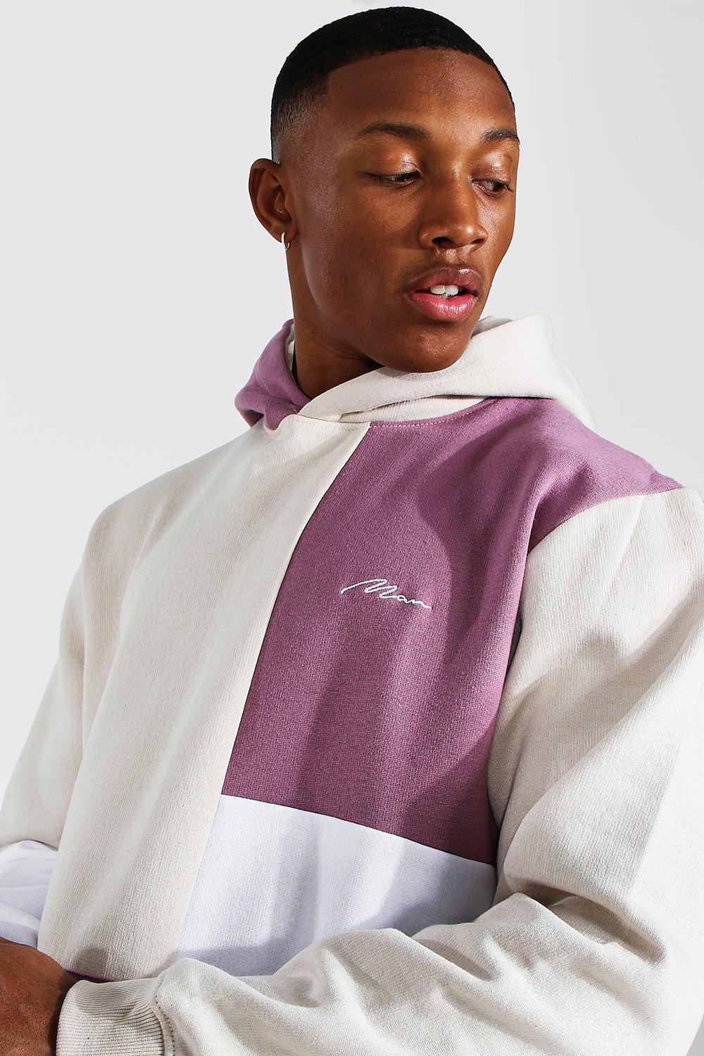 Champion colour block hoodie sale