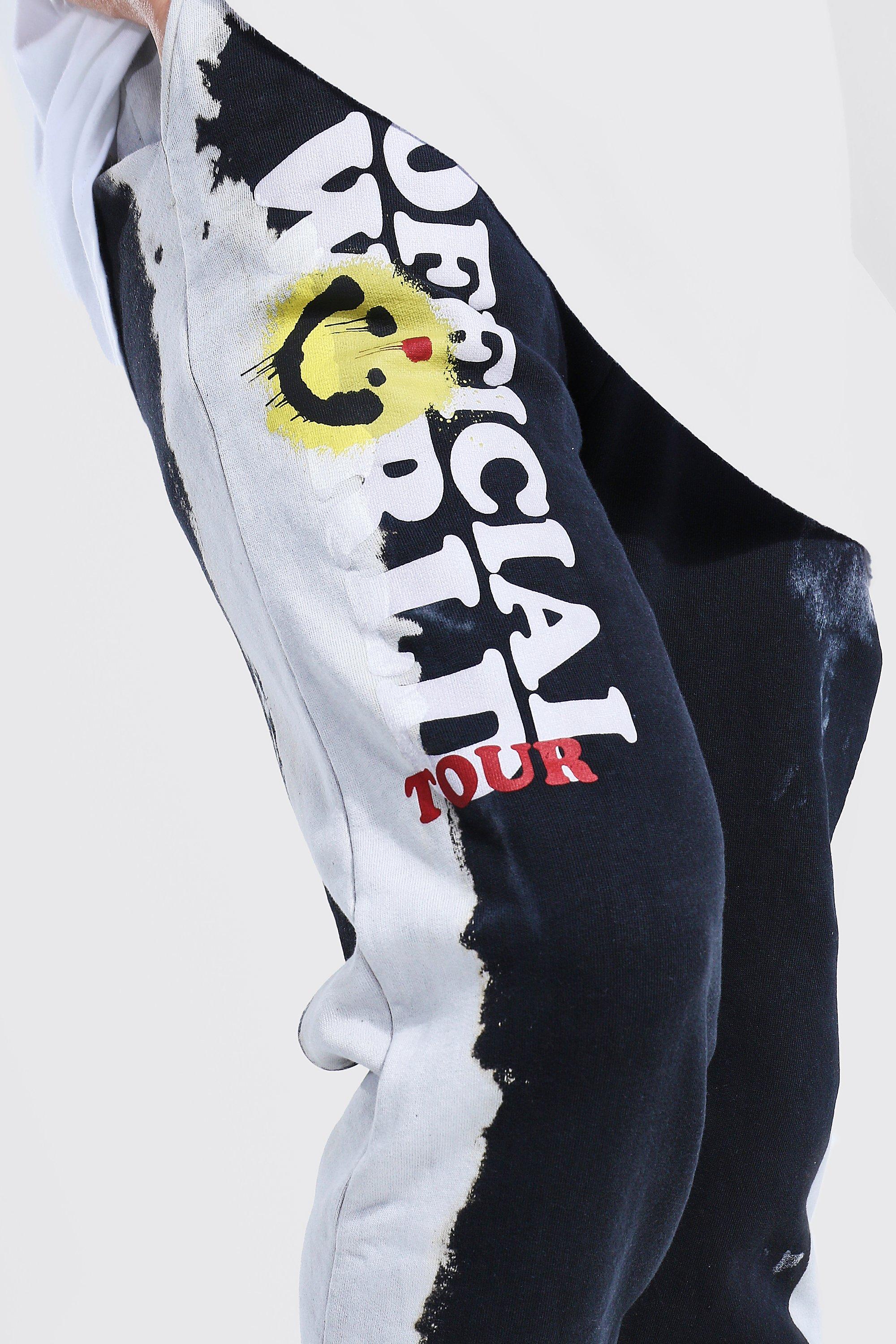 Off white tie dye track online pants