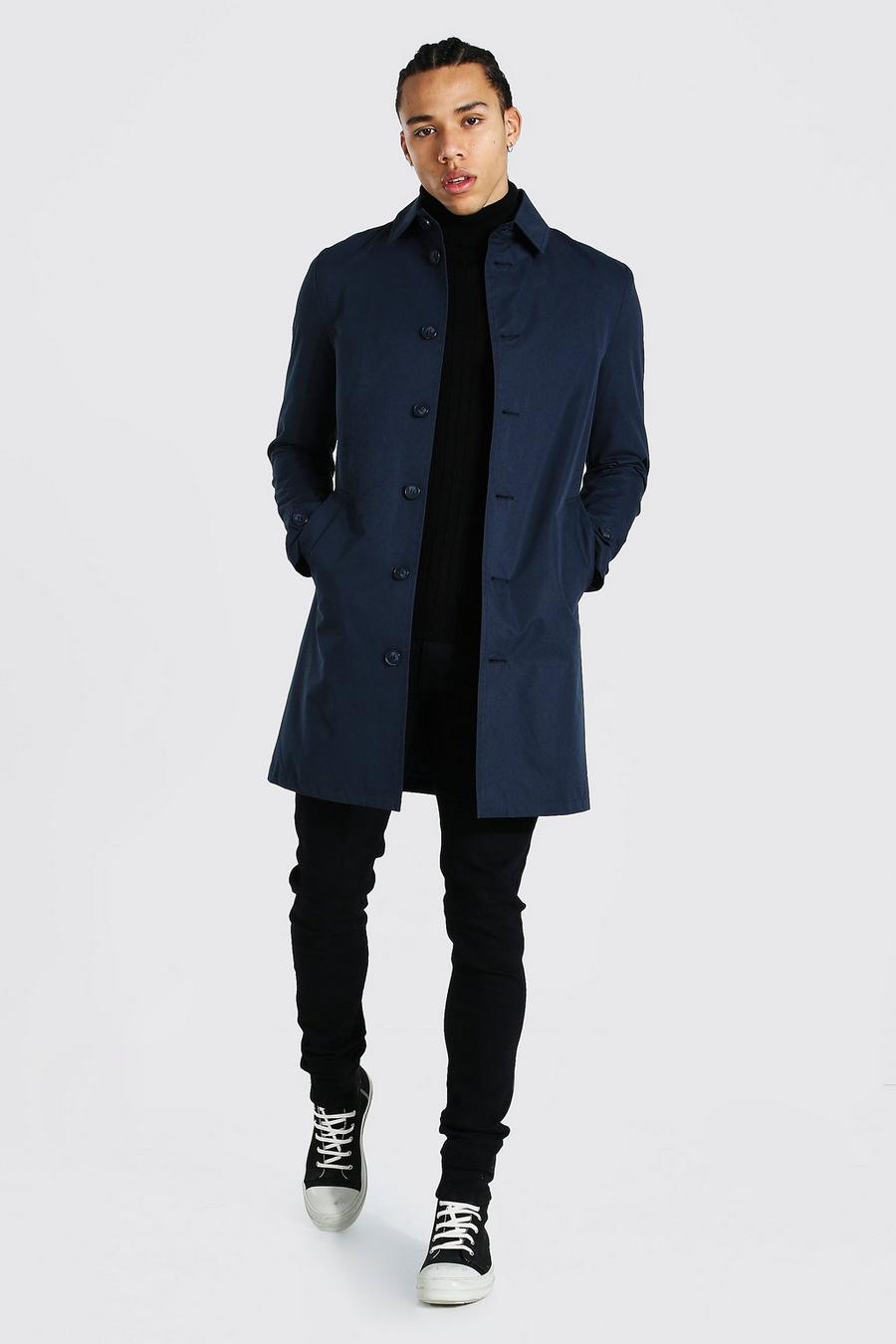 Tall - Trench droit, Navy image number 1