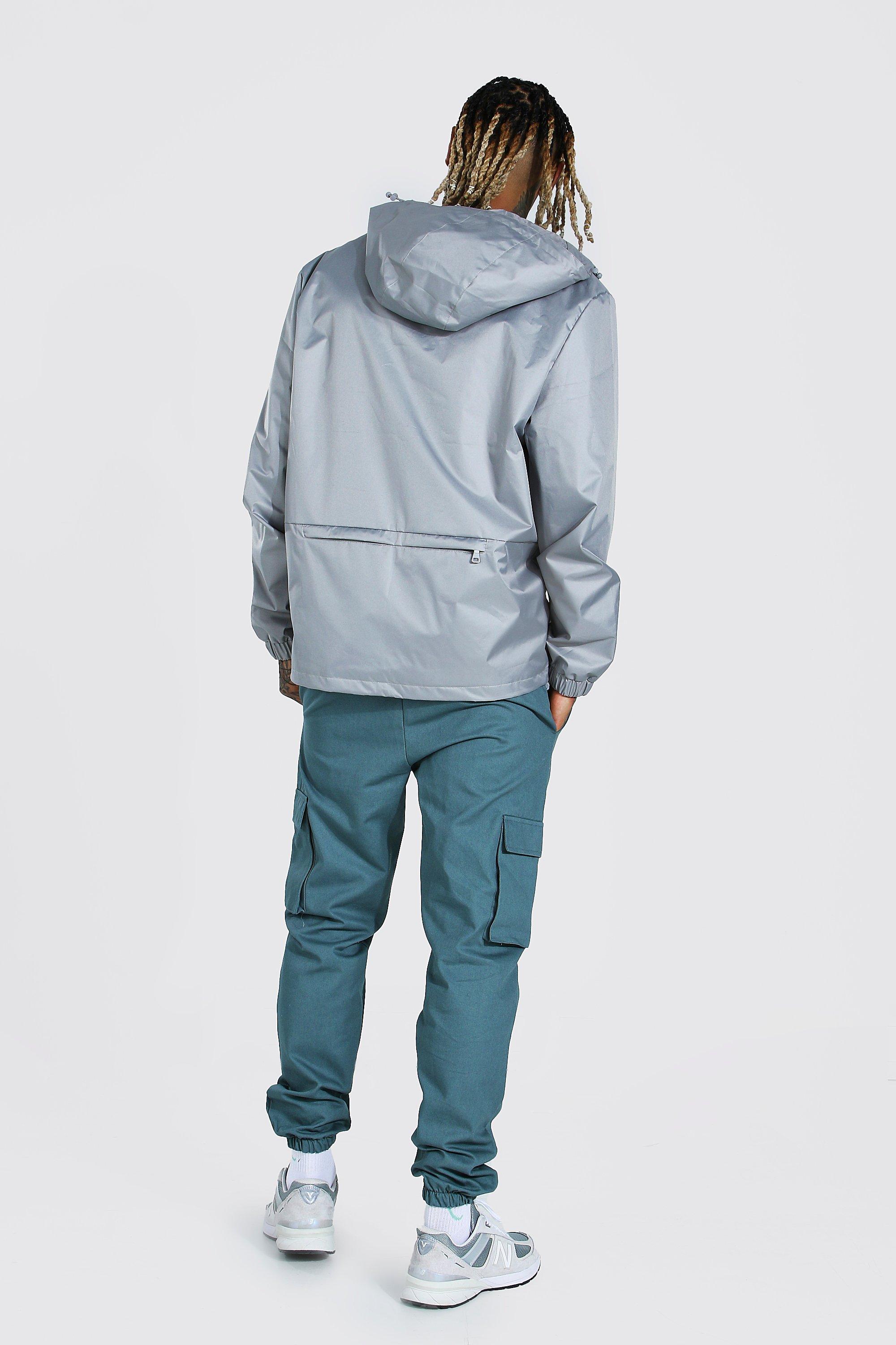 Anorak pliable enfiler MAN boohoo