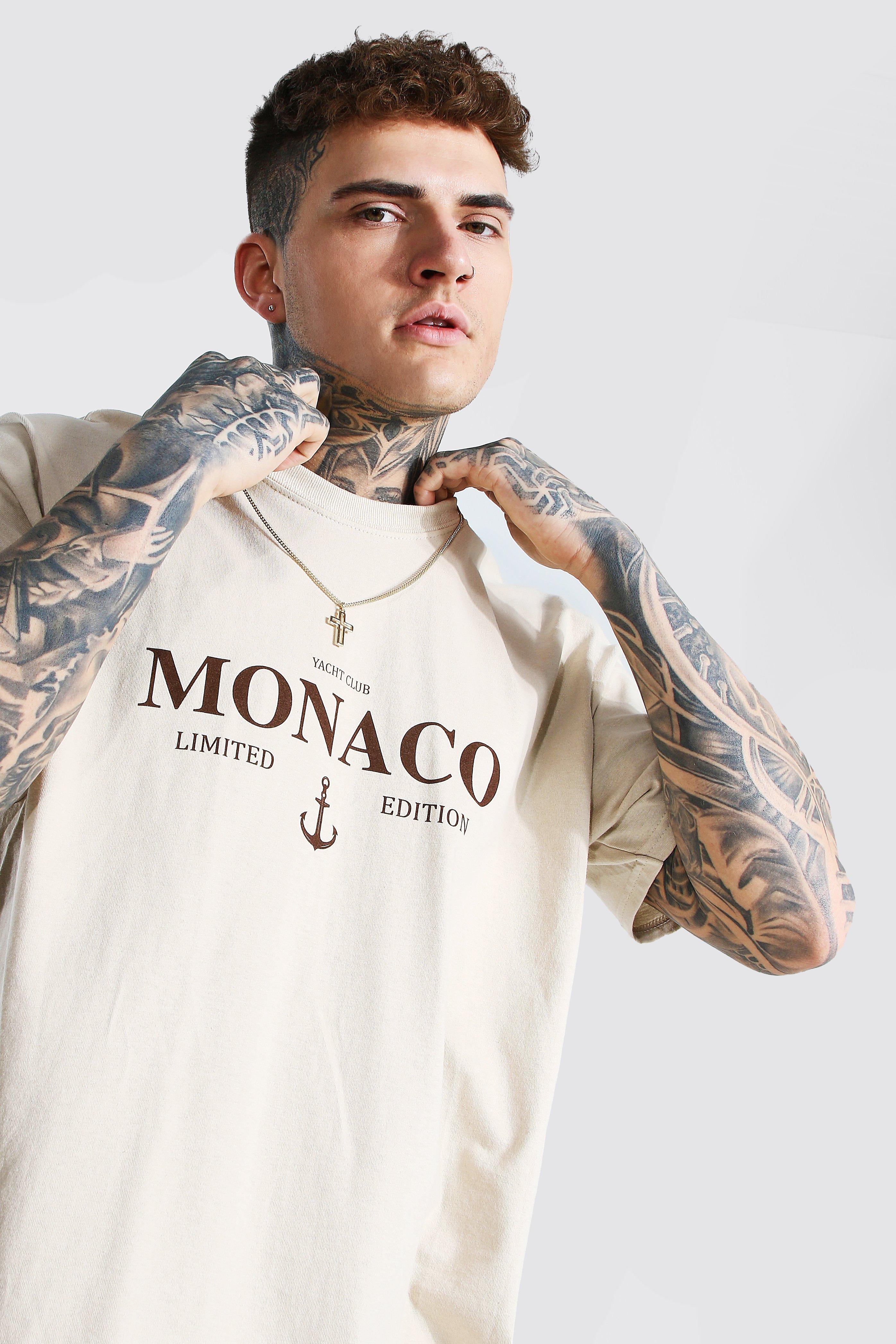 Men's Oversized Monaco Limited Edition T-shirt |