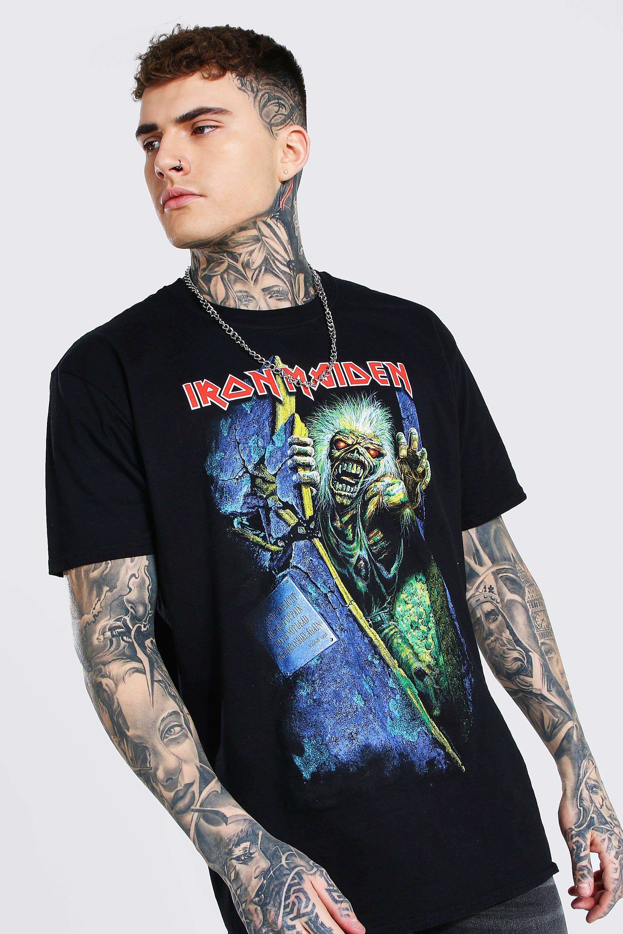 Iron maiden shirt discount heren