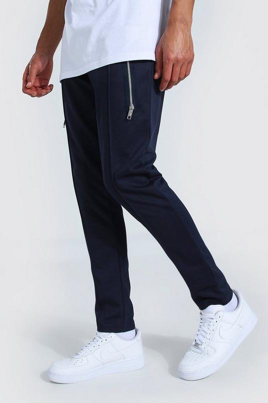 Tall Relaxed Fit Split Hem Limited Embossed Jogger