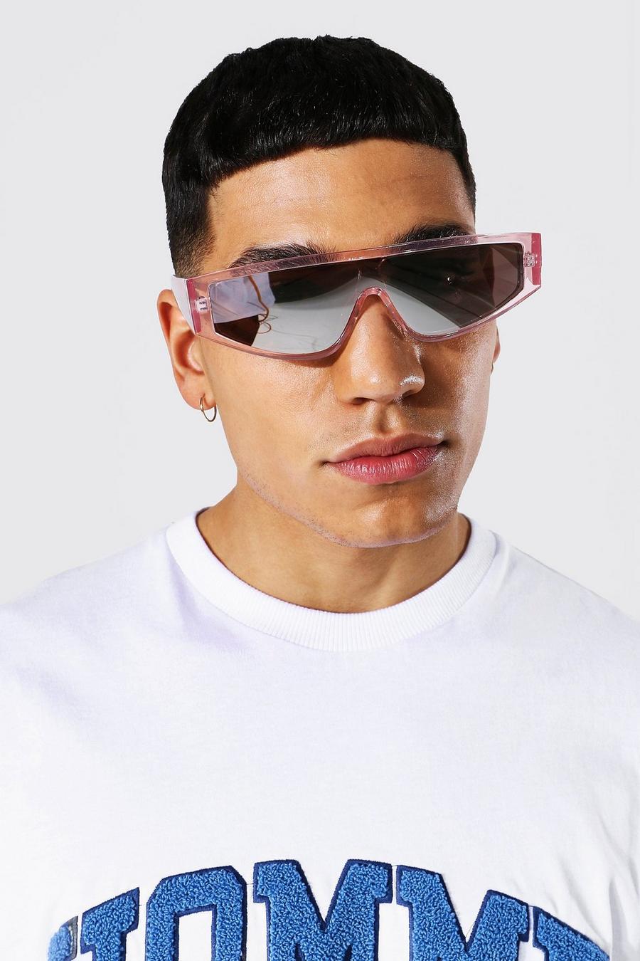 Sonnenbrille mit transparenter Fassung image number 1