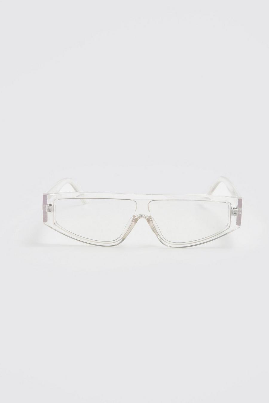Transparent Frame Sunglasses, Clear image number 1