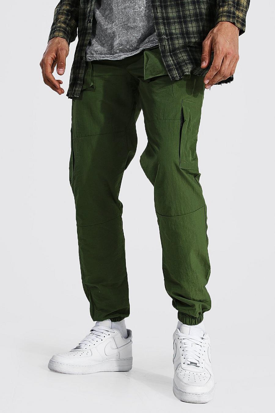 Pantalones militares Man Official Tall, Verde image number 1