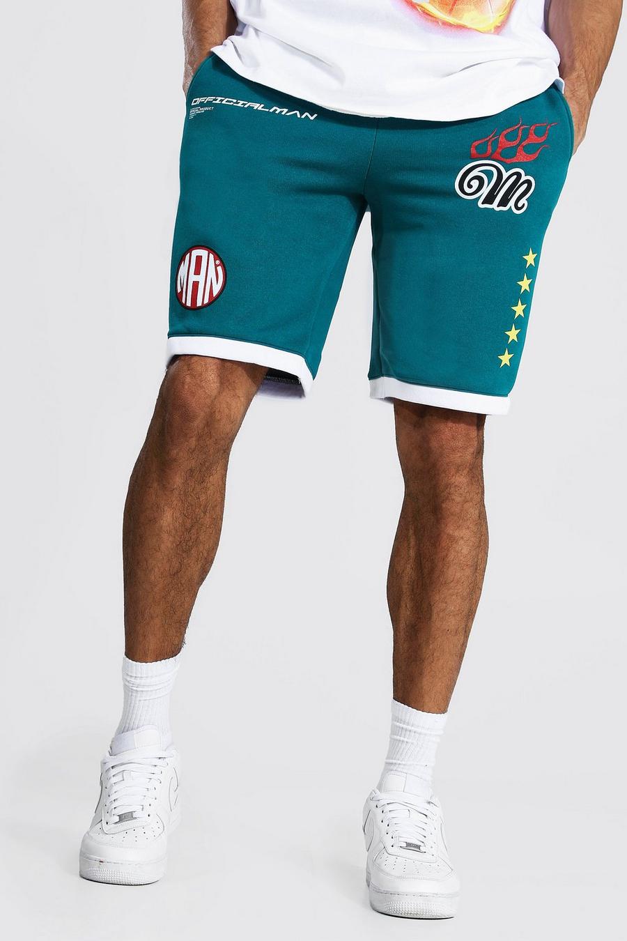Green Tall Man Basketbal Shorts image number 1