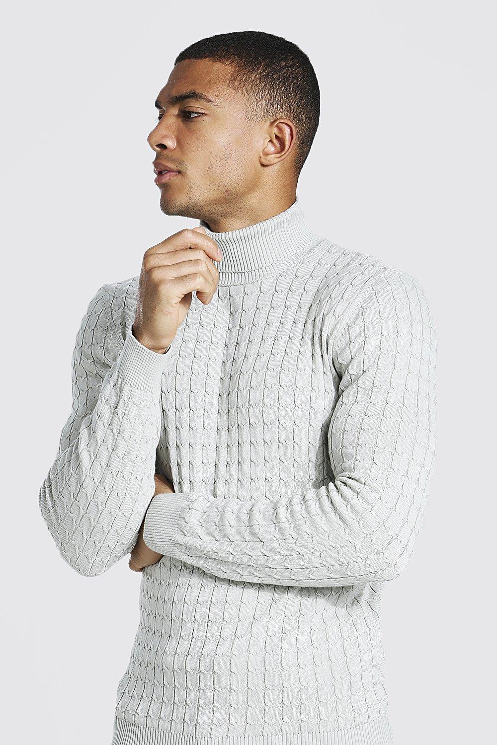 Boohoo white turtleneck hotsell