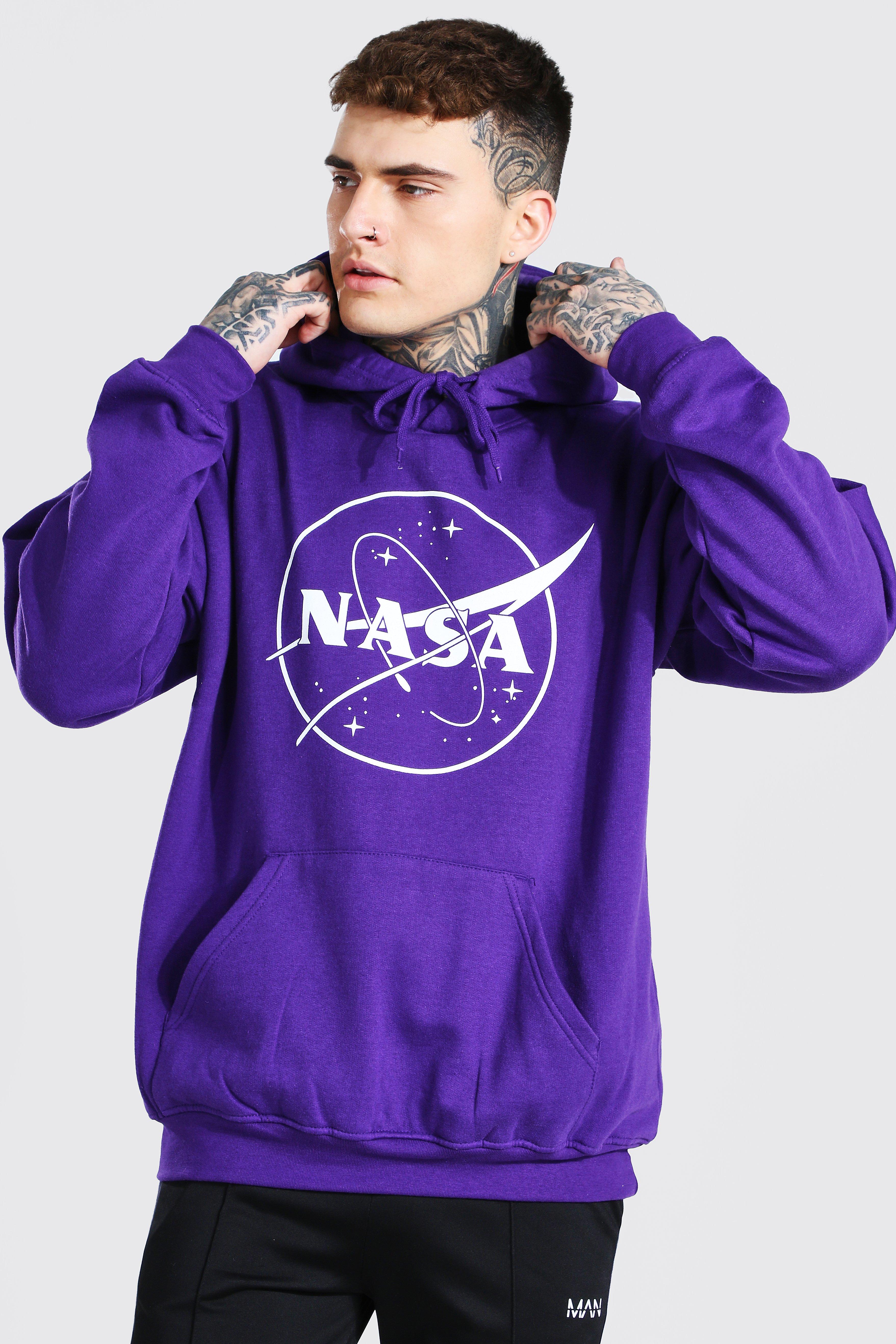 Purple nasa shop hoodie