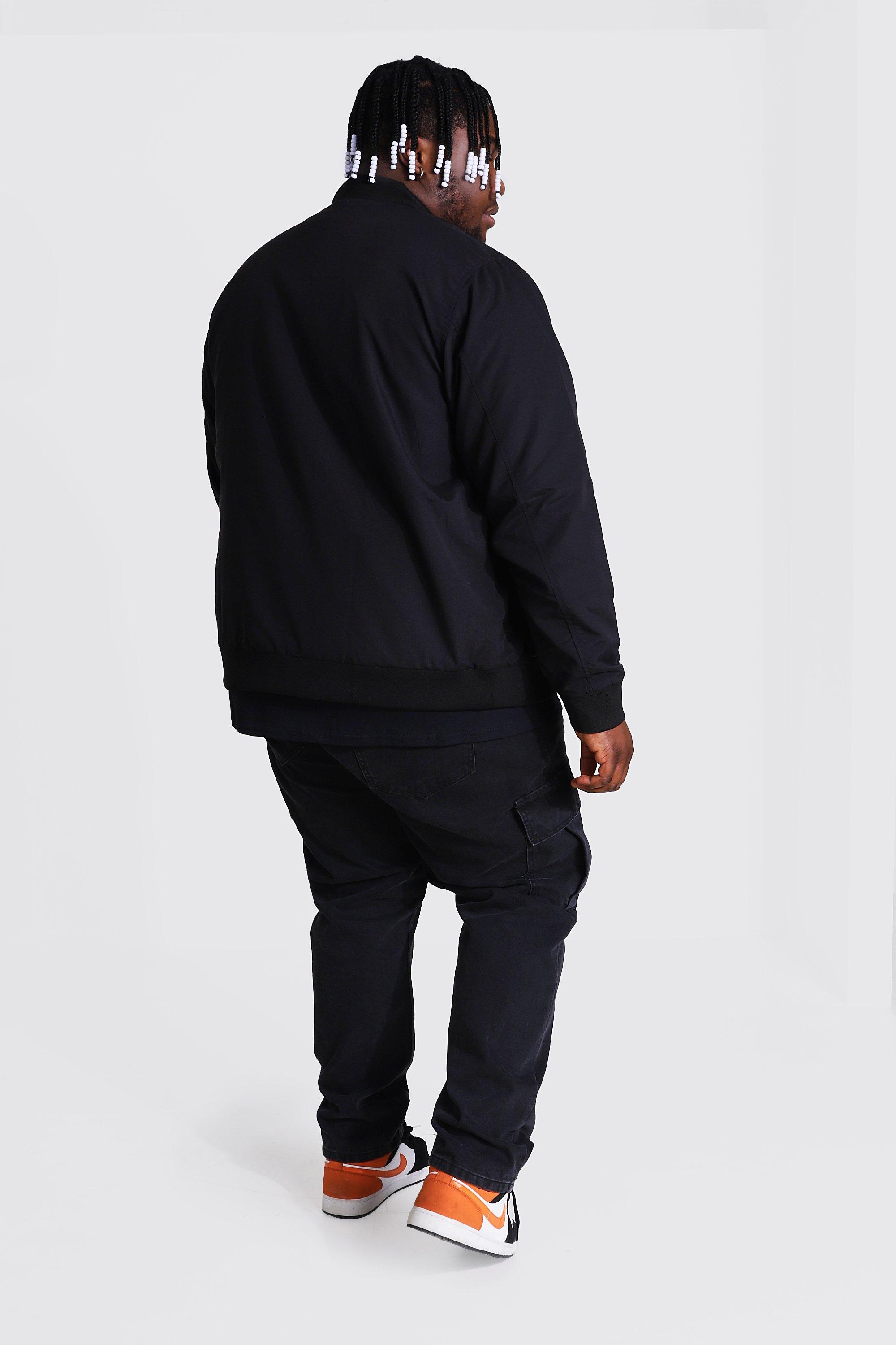 Men's Plus Size Ma1 Jacket | boohoo