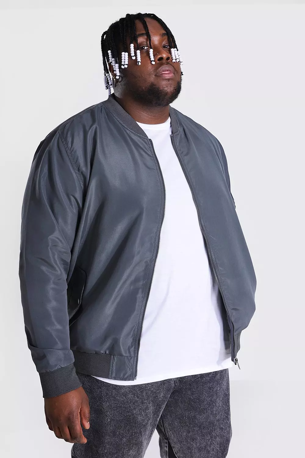 Big mens 2025 bomber jacket