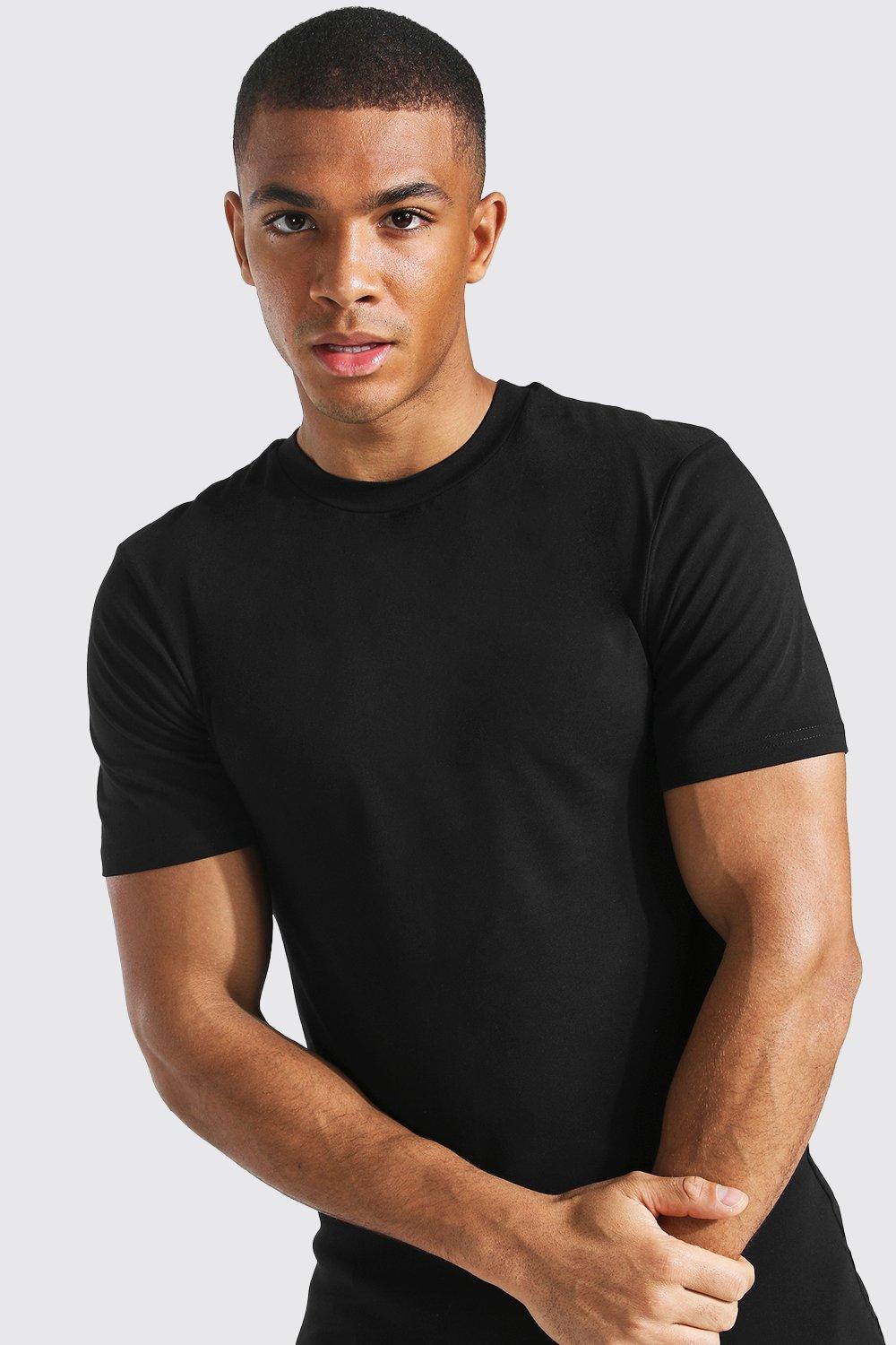 T shirt col online ras du cou homme