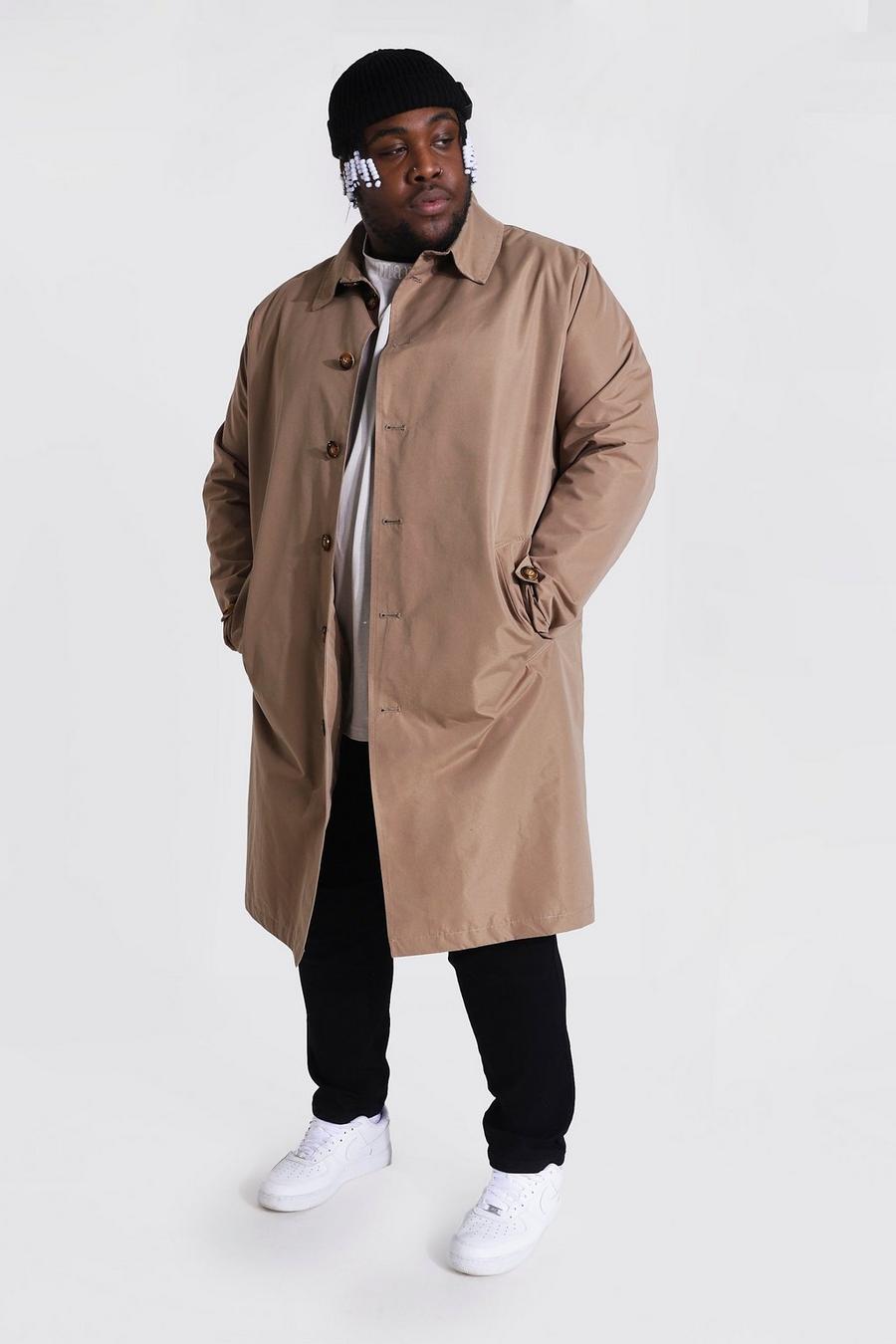 Grande taille - Trench droit, Camel image number 1