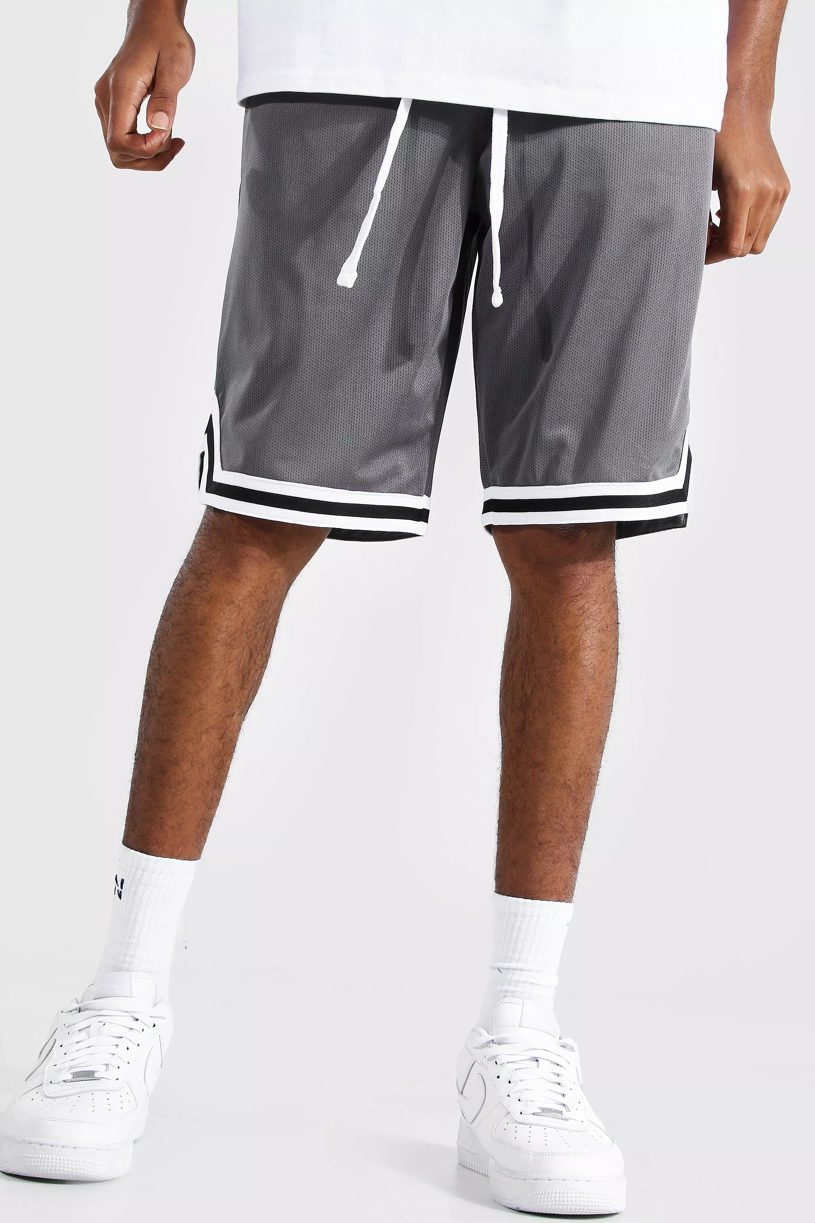 Tall basketball clearance shorts