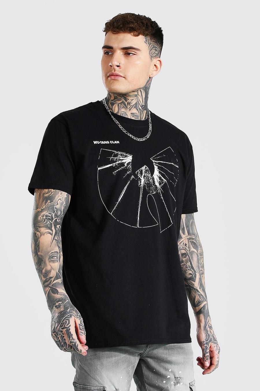Black Wu-Tang Clan Oversize t-shirt med logga image number 1