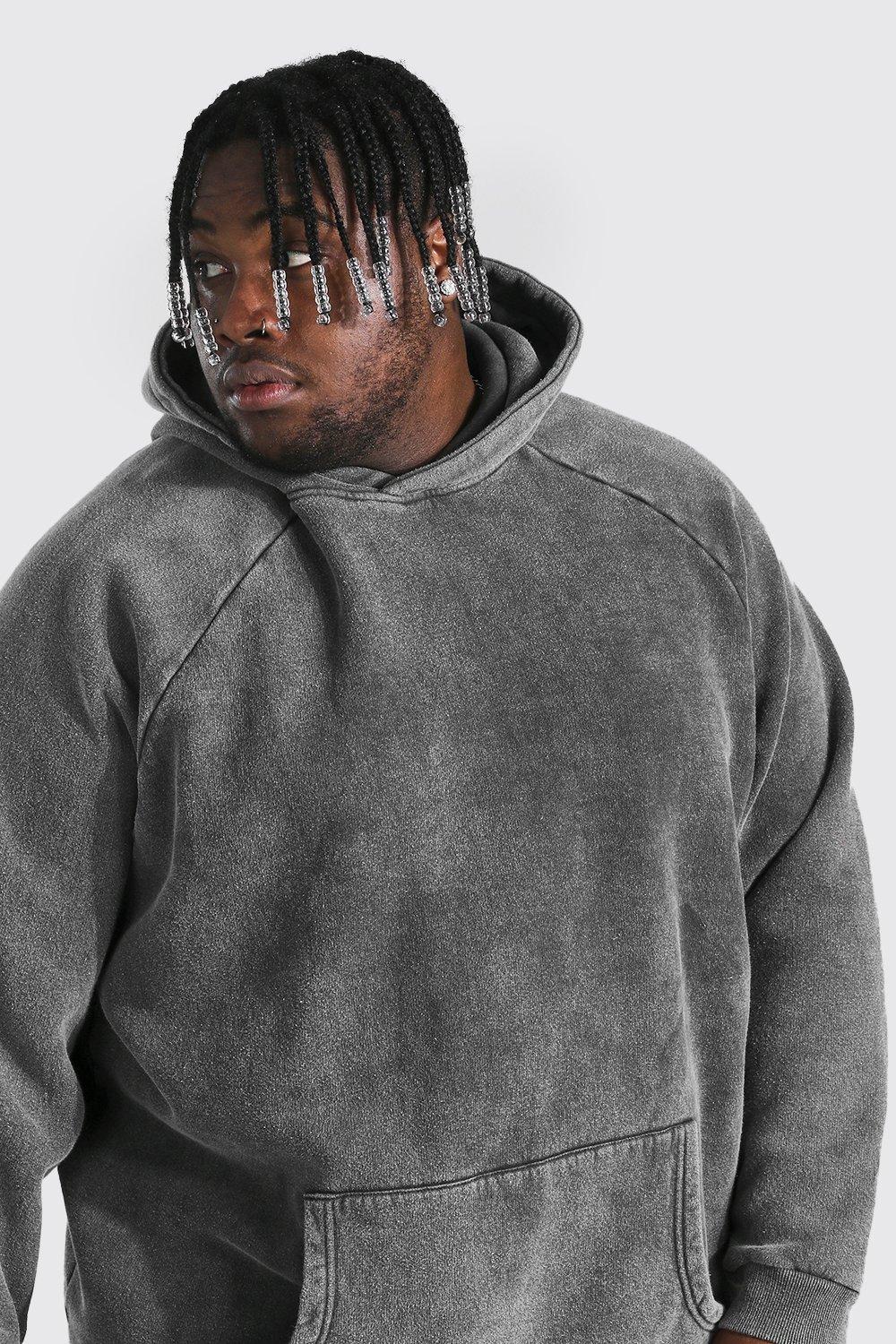 Oversized Heavyweight Acid Wash Hoodie