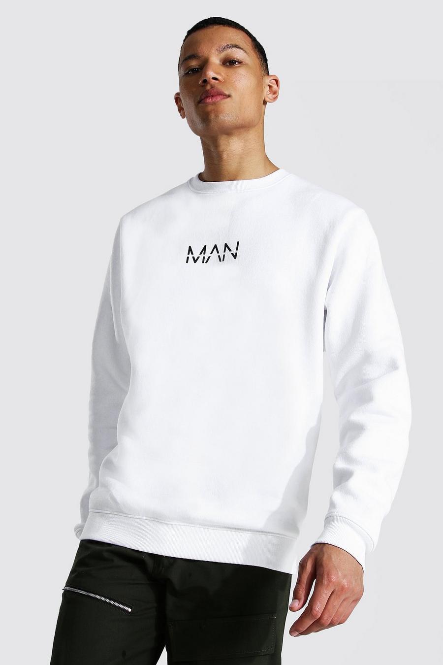 White Tall - MAN Original Sweatshirt image number 1