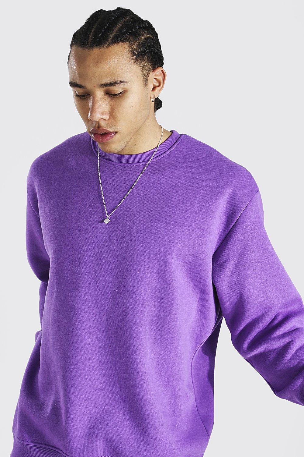 Sueter discount morado hombre