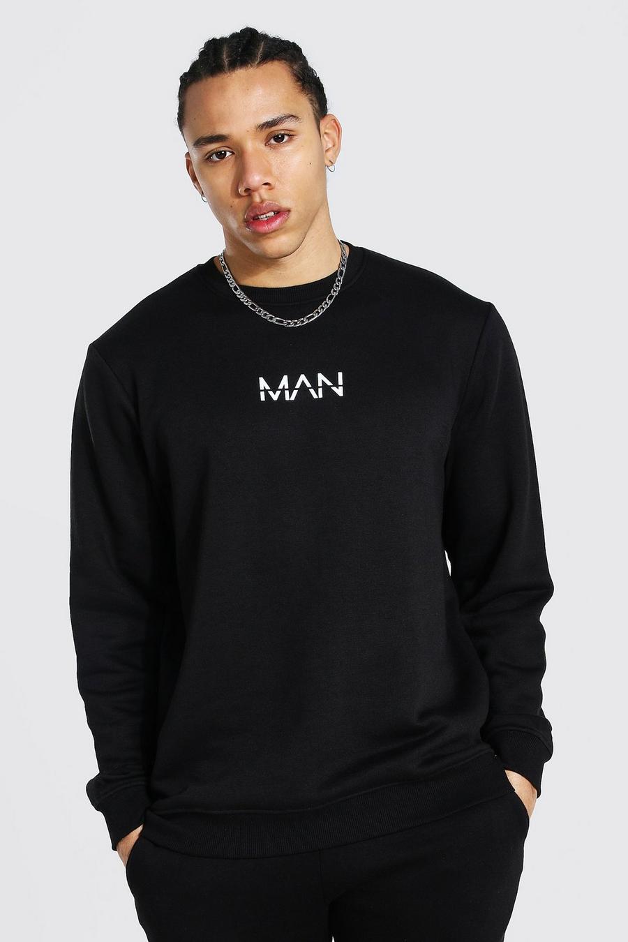 Black Tall Man Original Sweater image number 1