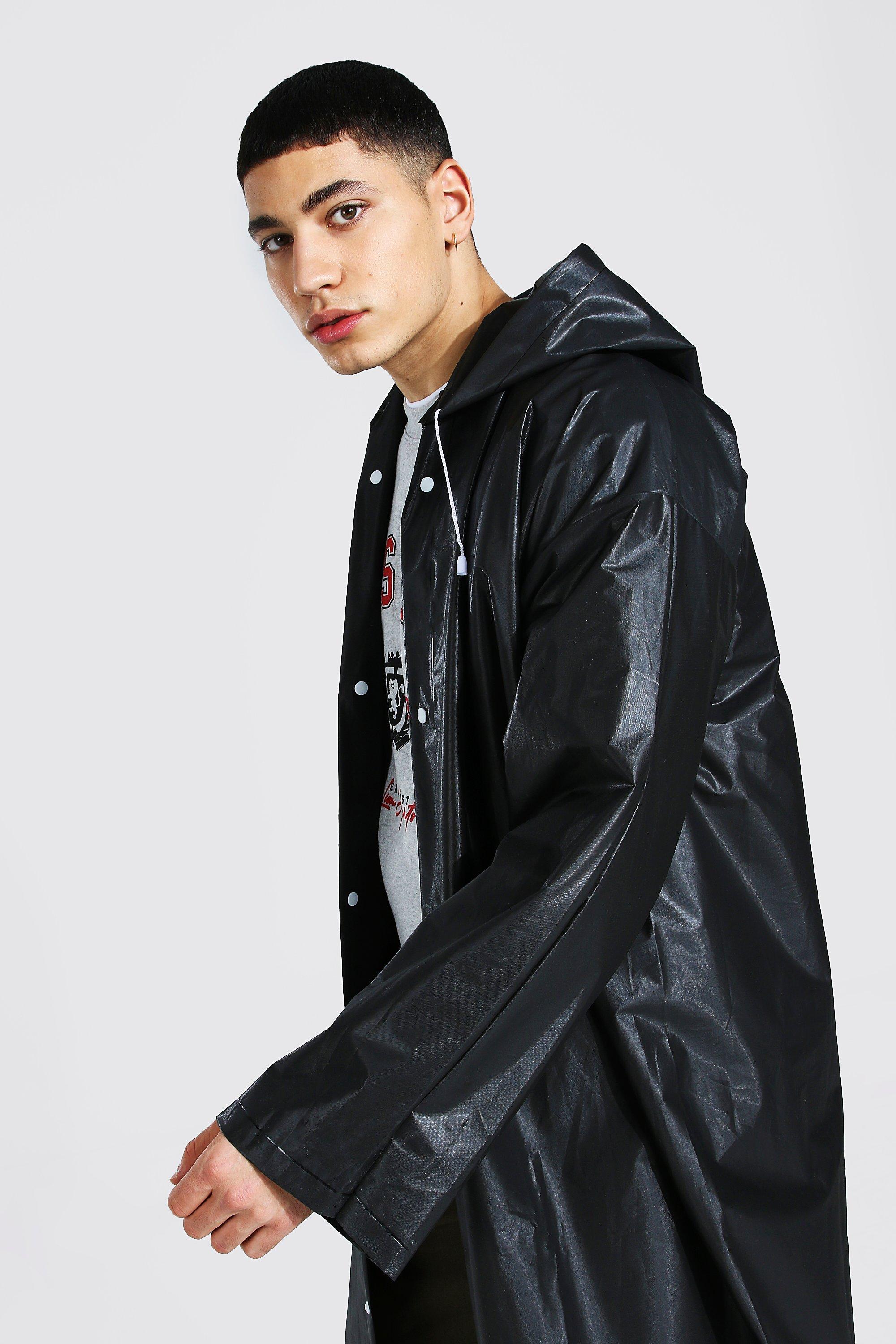 Fold shop away raincoat