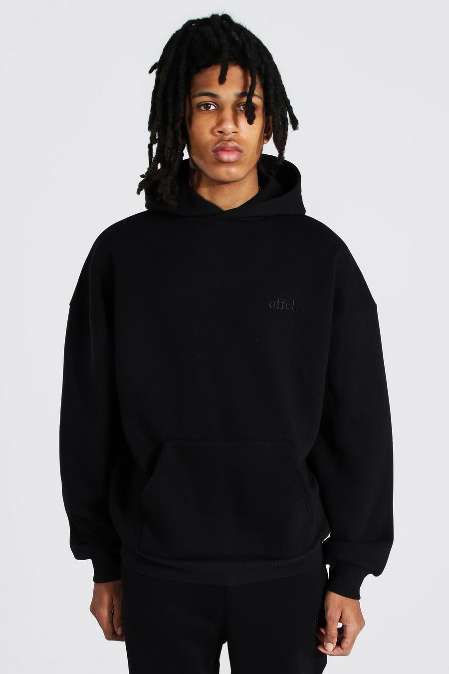 Black Tall Zware Official Hoodie image number 1
