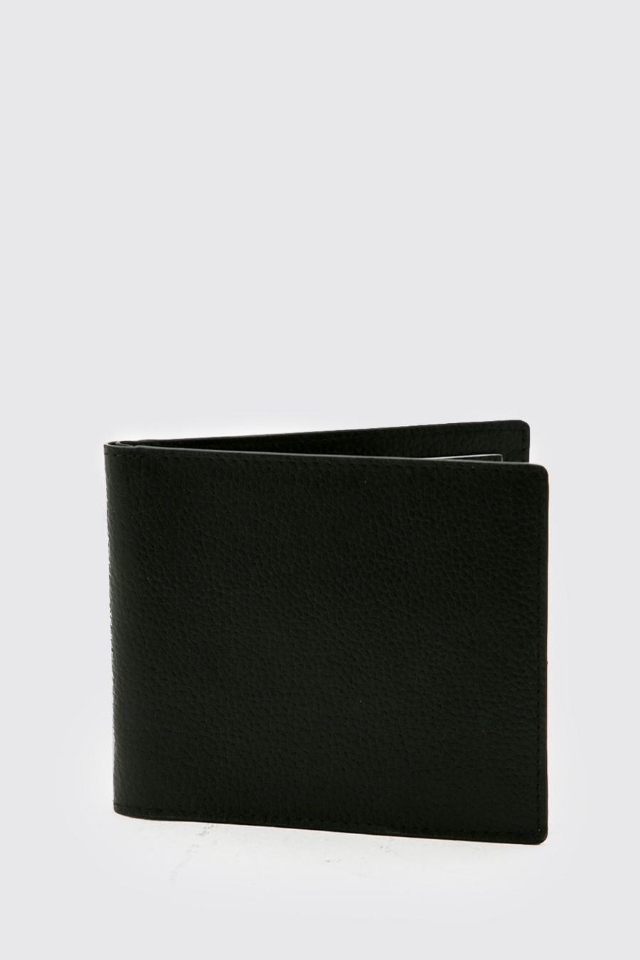 Black Plånbok i läderimitation image number 1