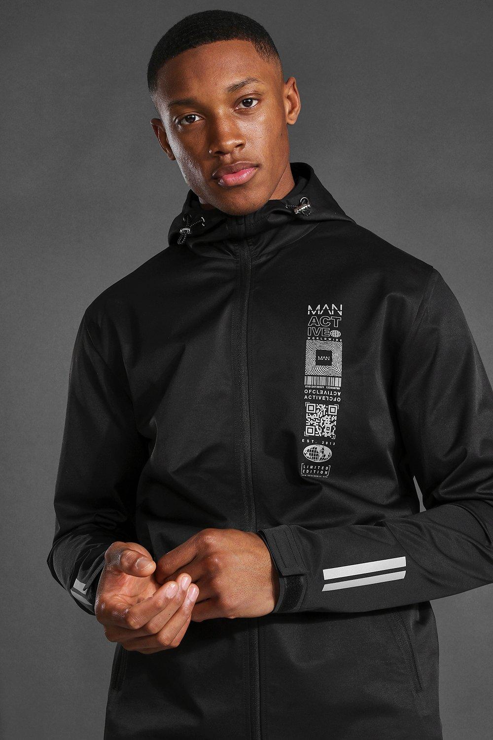 Boohoo running online jacket