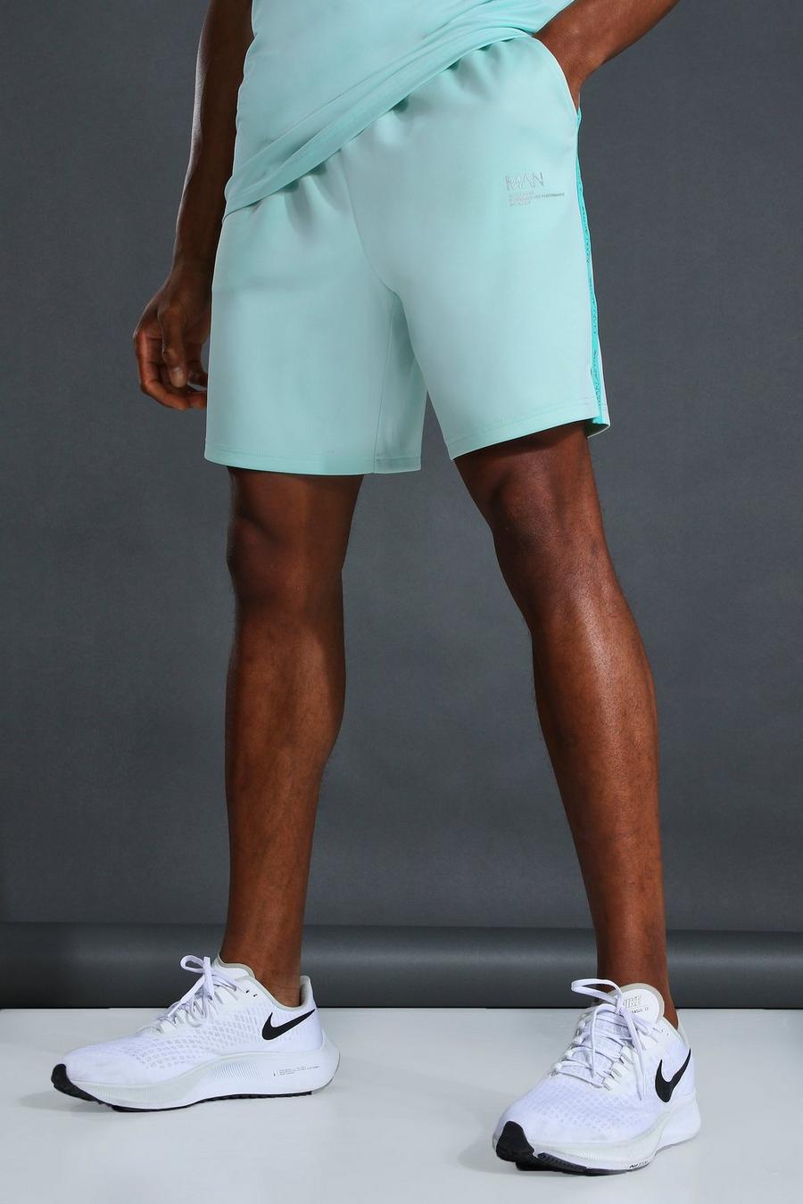 Mint MAN Active Shorts med kantband image number 1