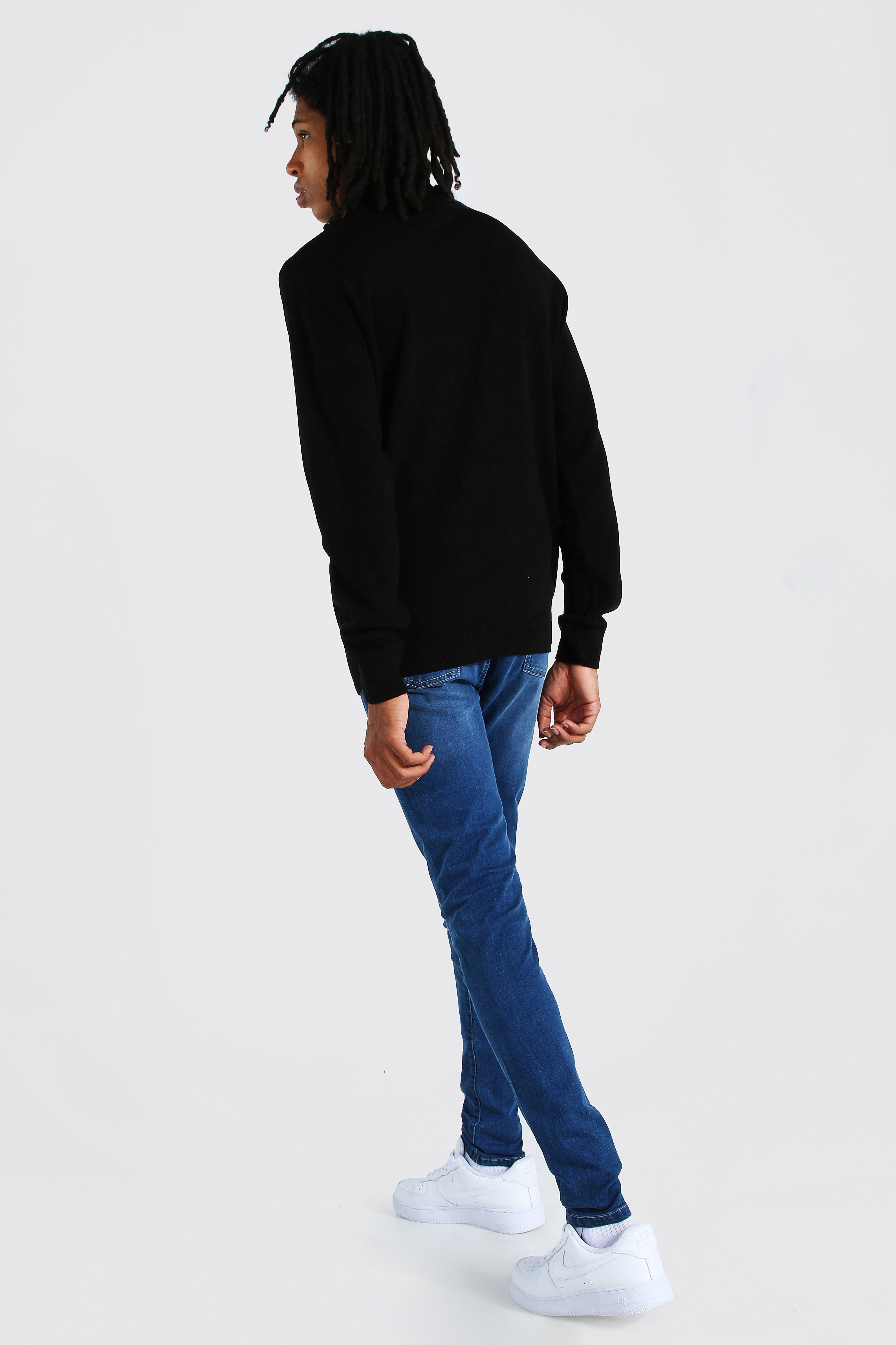 Men's Tall Turtleneck Sweater