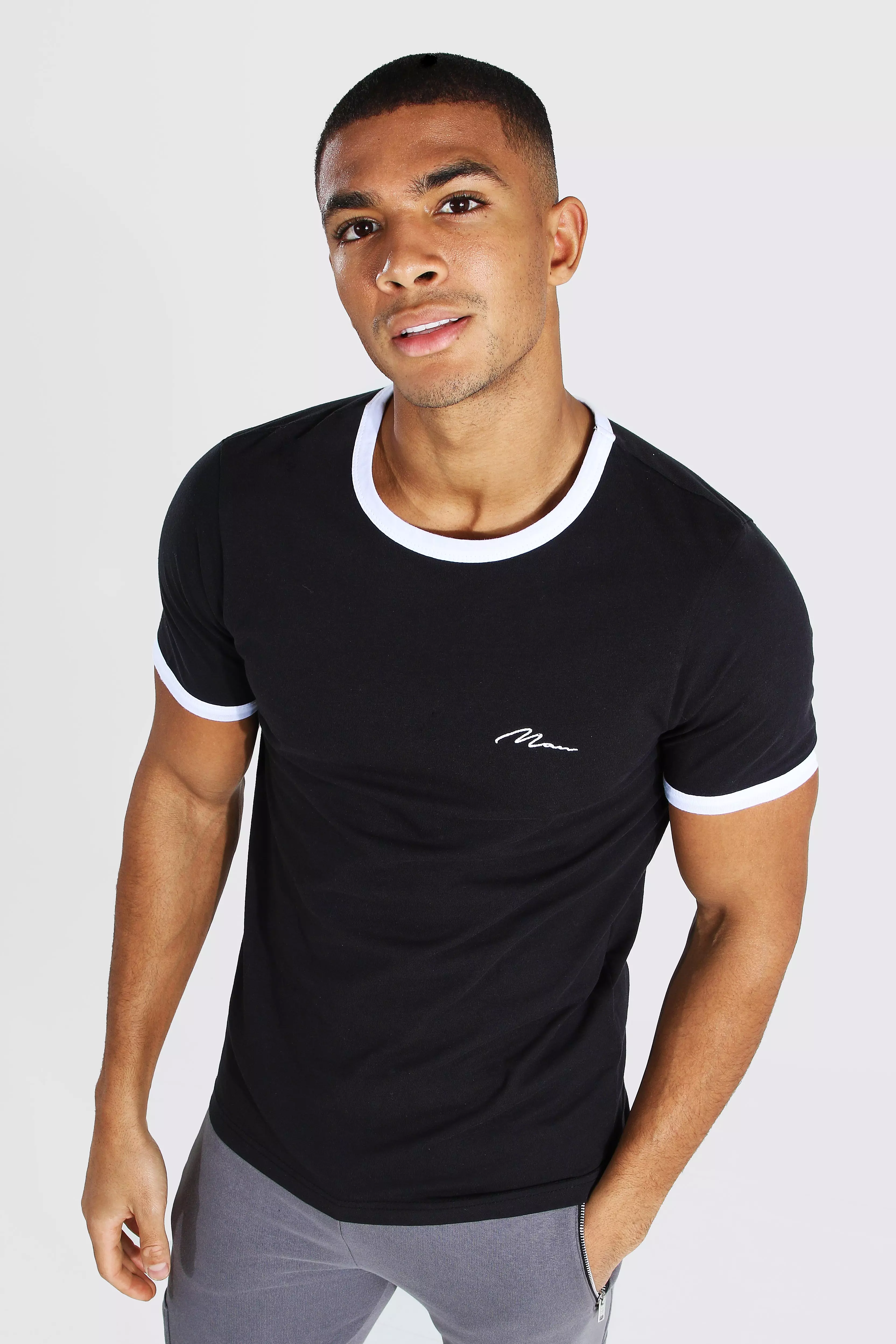 Calvin klein ringer t shirt sales