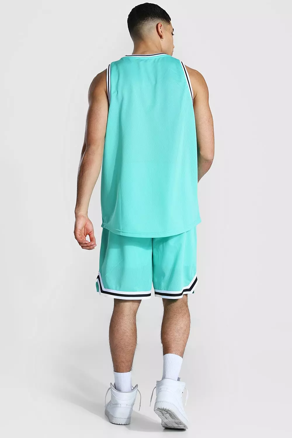 turquoise basketball shorts