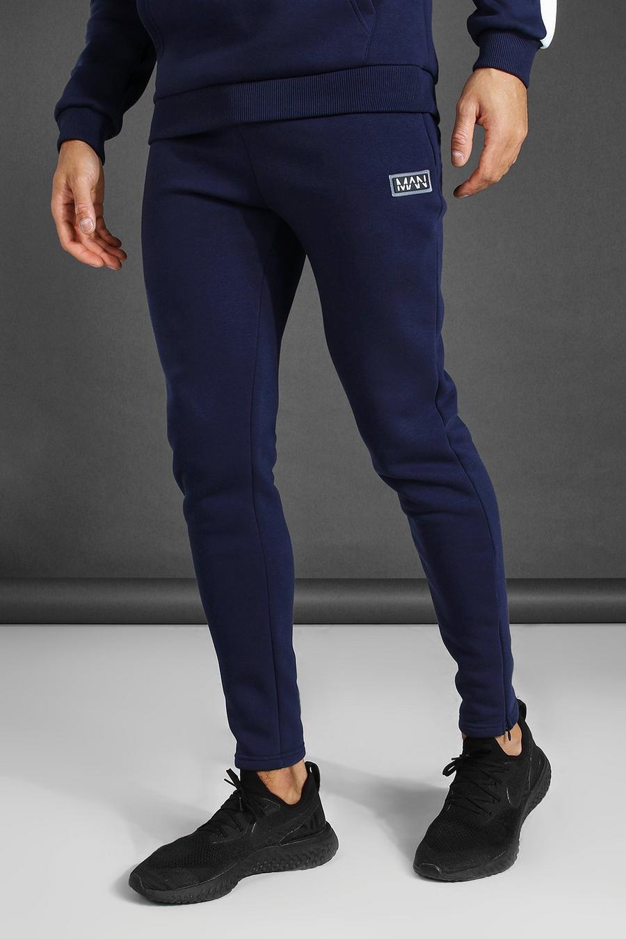 Navy Man Active Training Joggers image number 1