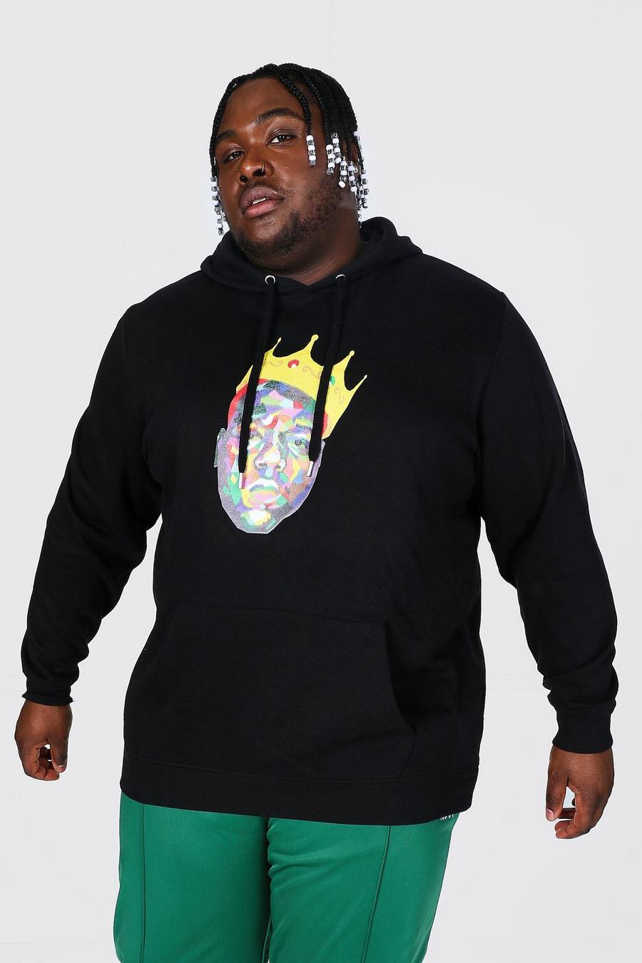 Black Plus size - Biggie Oversize hoodie image number 1
