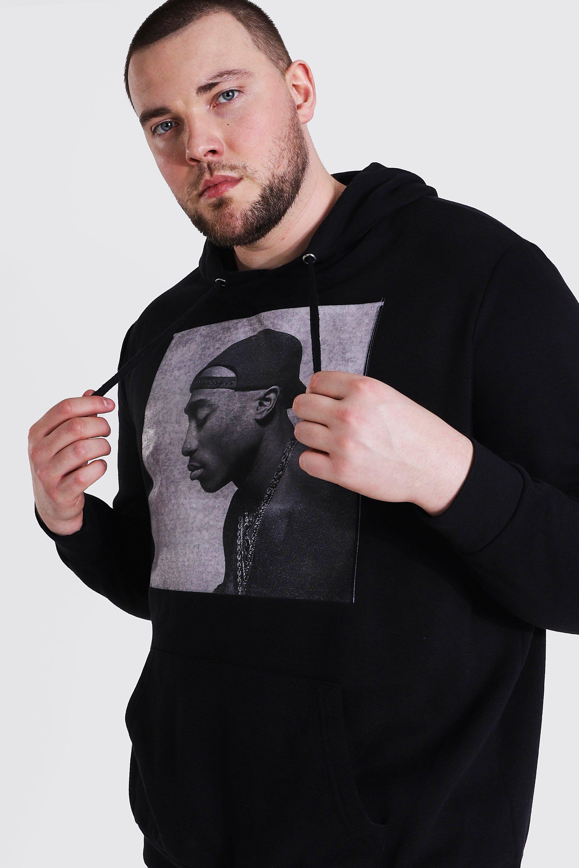 Tupac discount hoodie boohoo