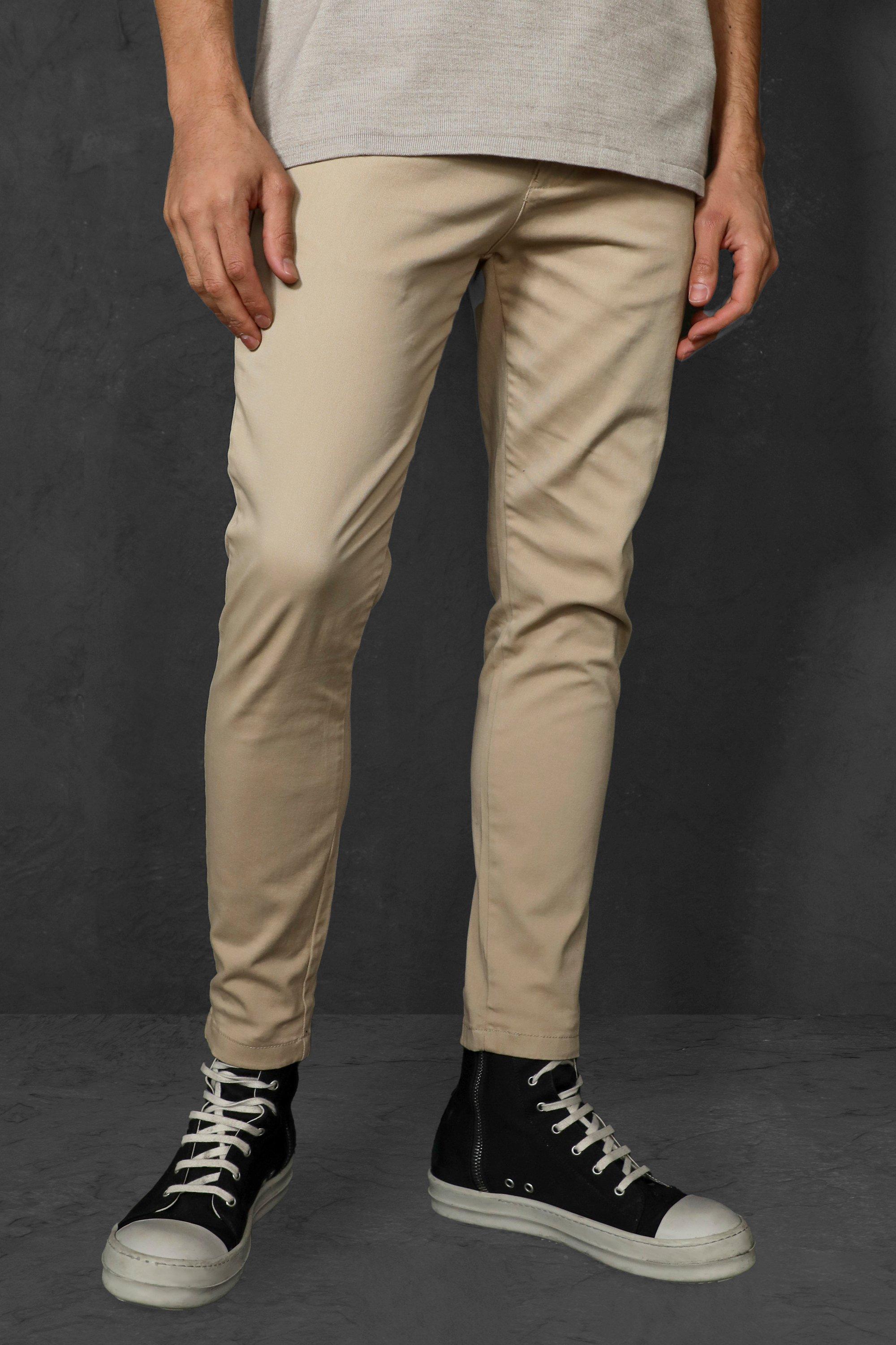 extreme skinny chino pants