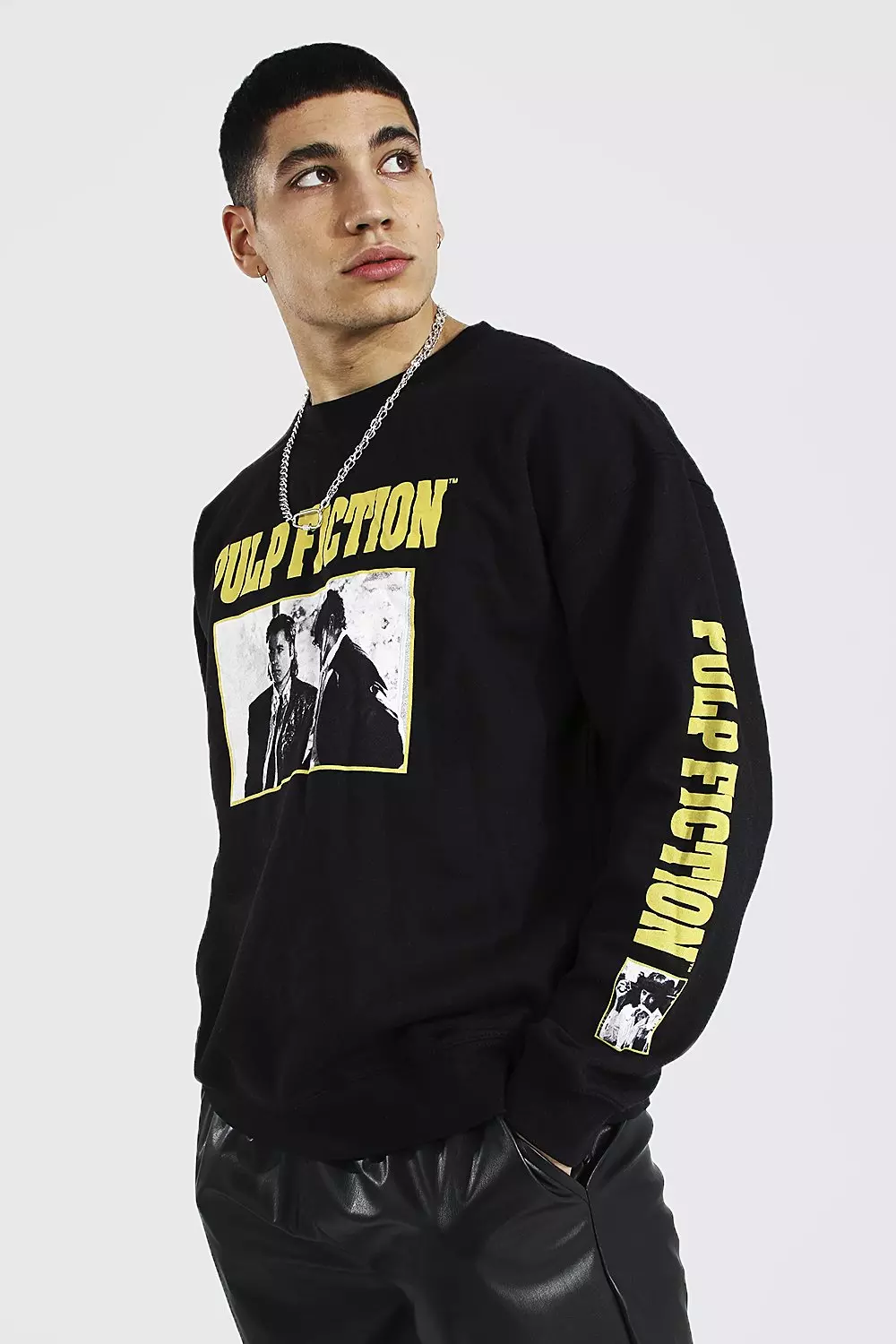 Oversized Pulp Fiction License Sweatshirt