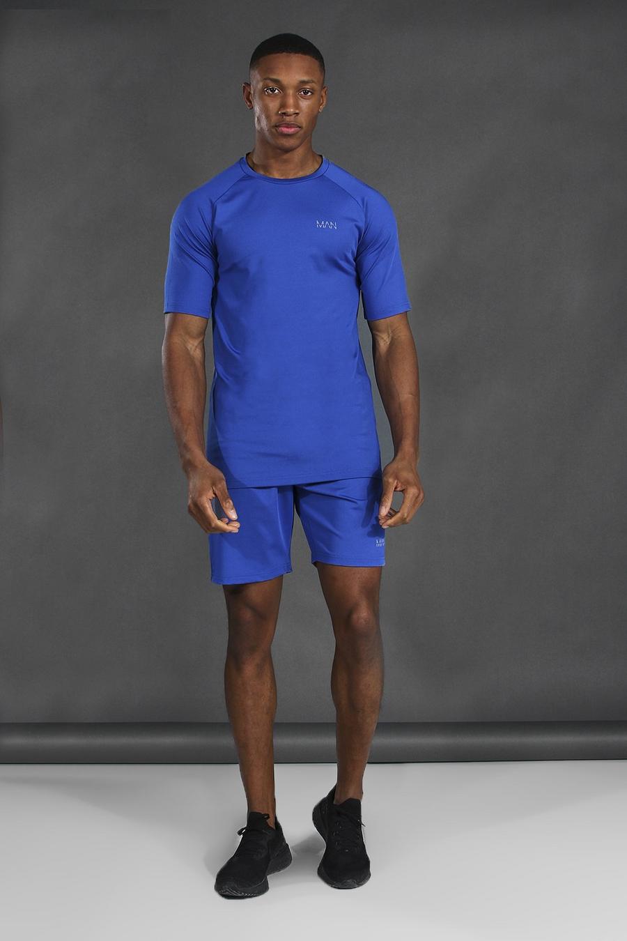 Cobalt Man Active T-shirt & Short Set image number 1