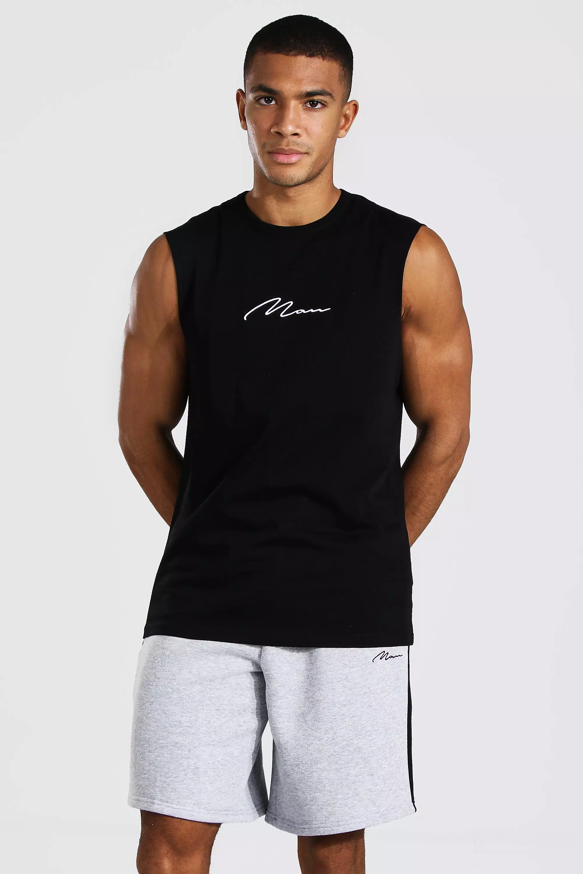 Black Man Signature Regular Tank alternative image