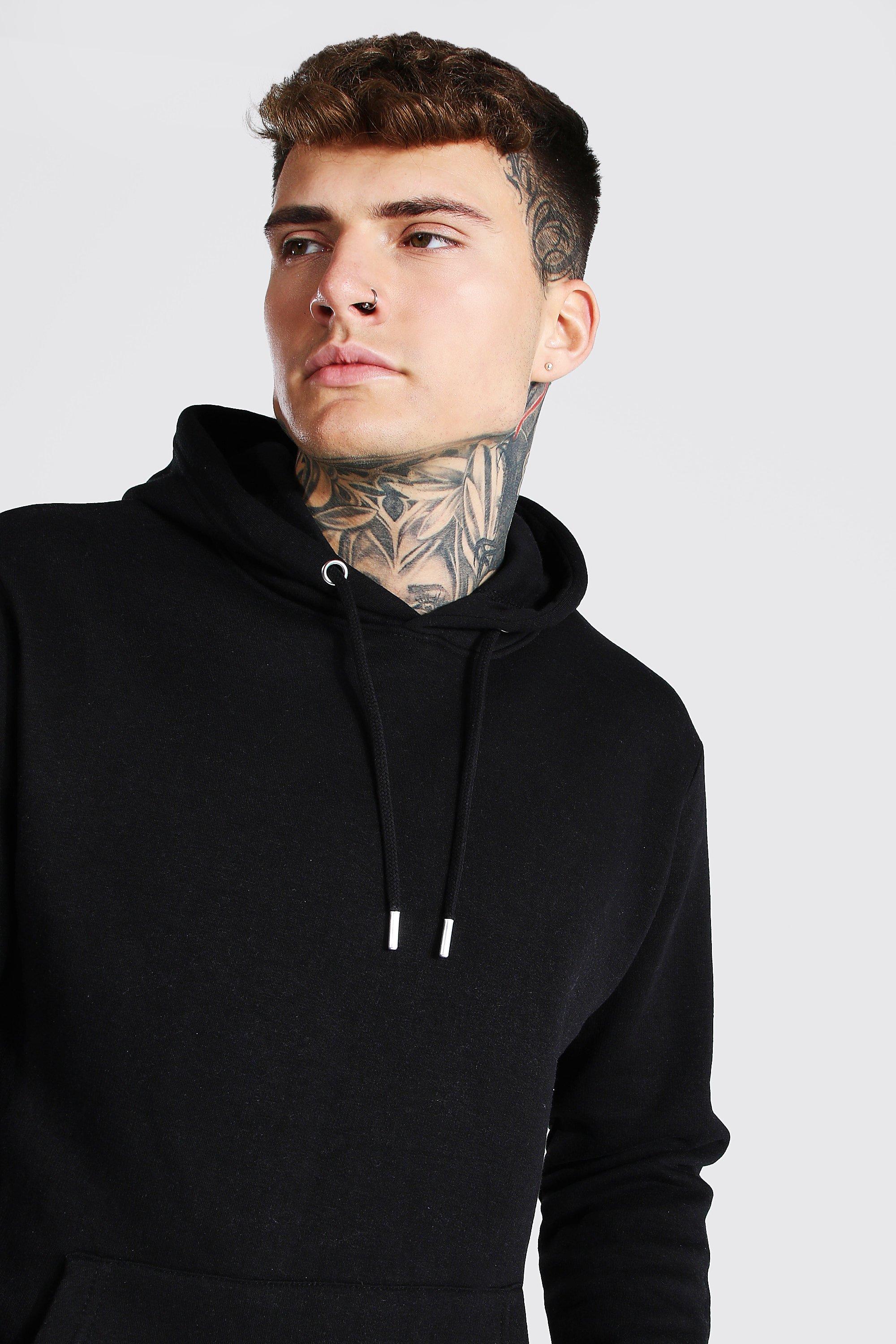 Slim Fit Over The Head Hoodie boohoo NL