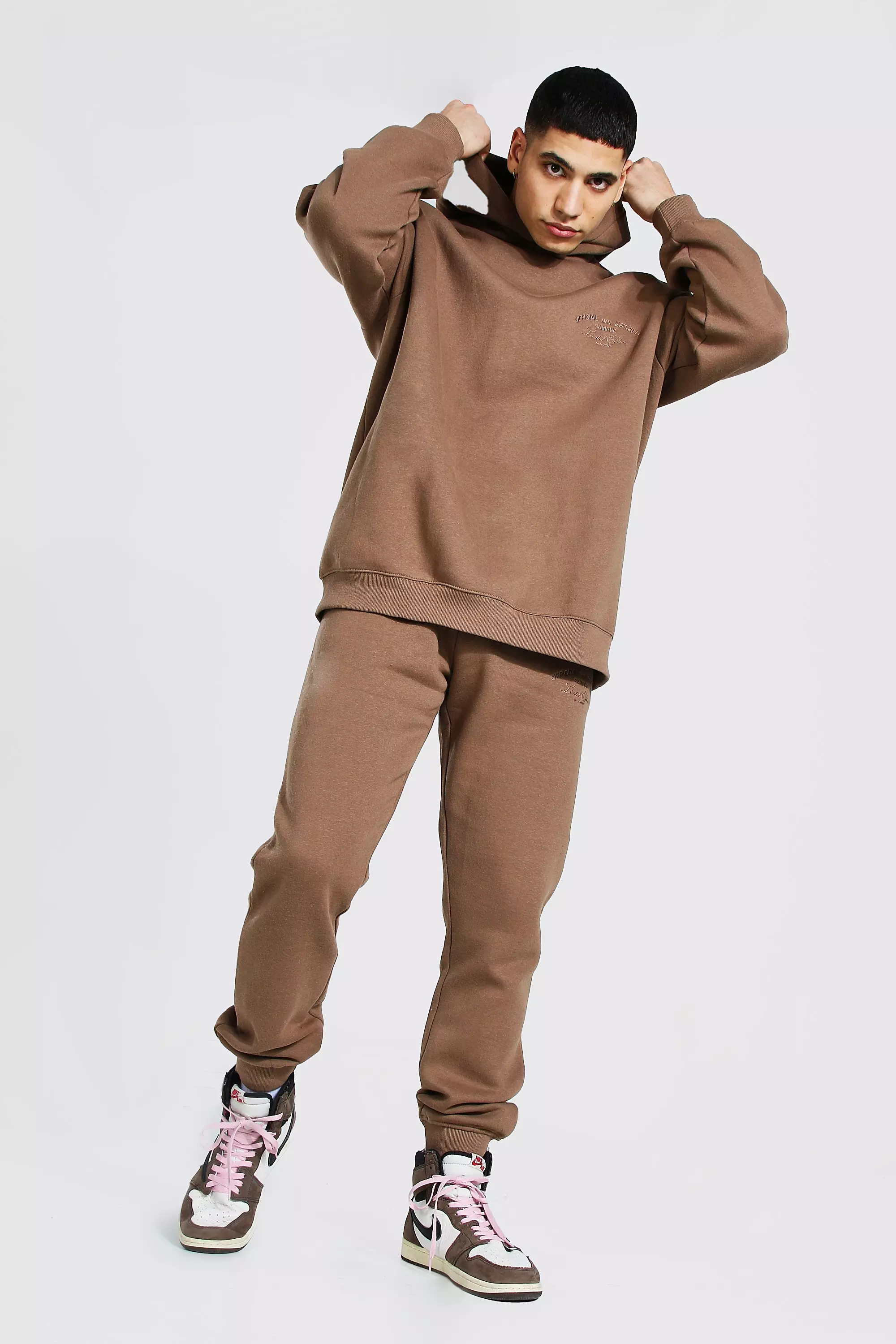 Oversized 2025 tracksuit mens