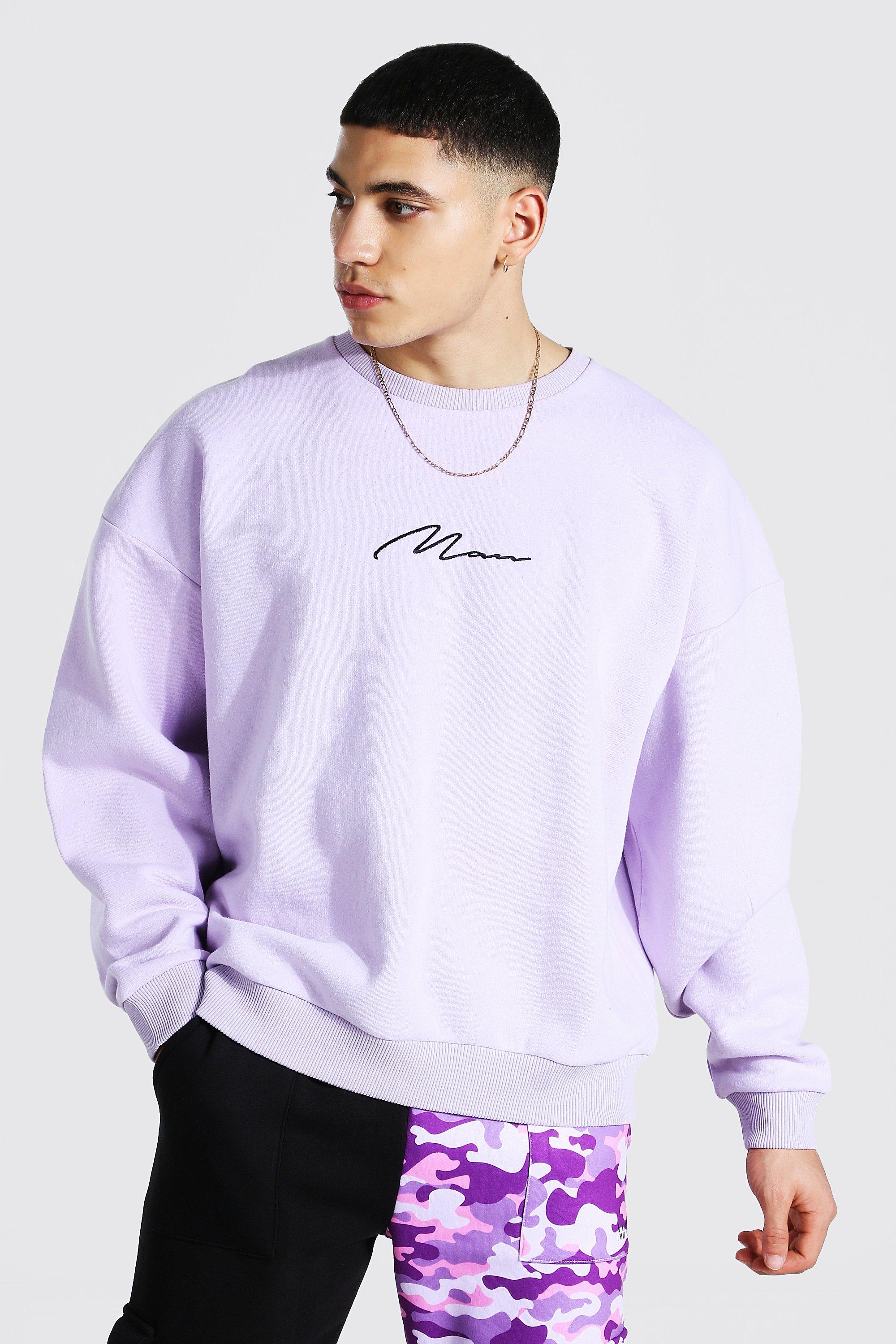 Boohoo mens sweatshirt best sale
