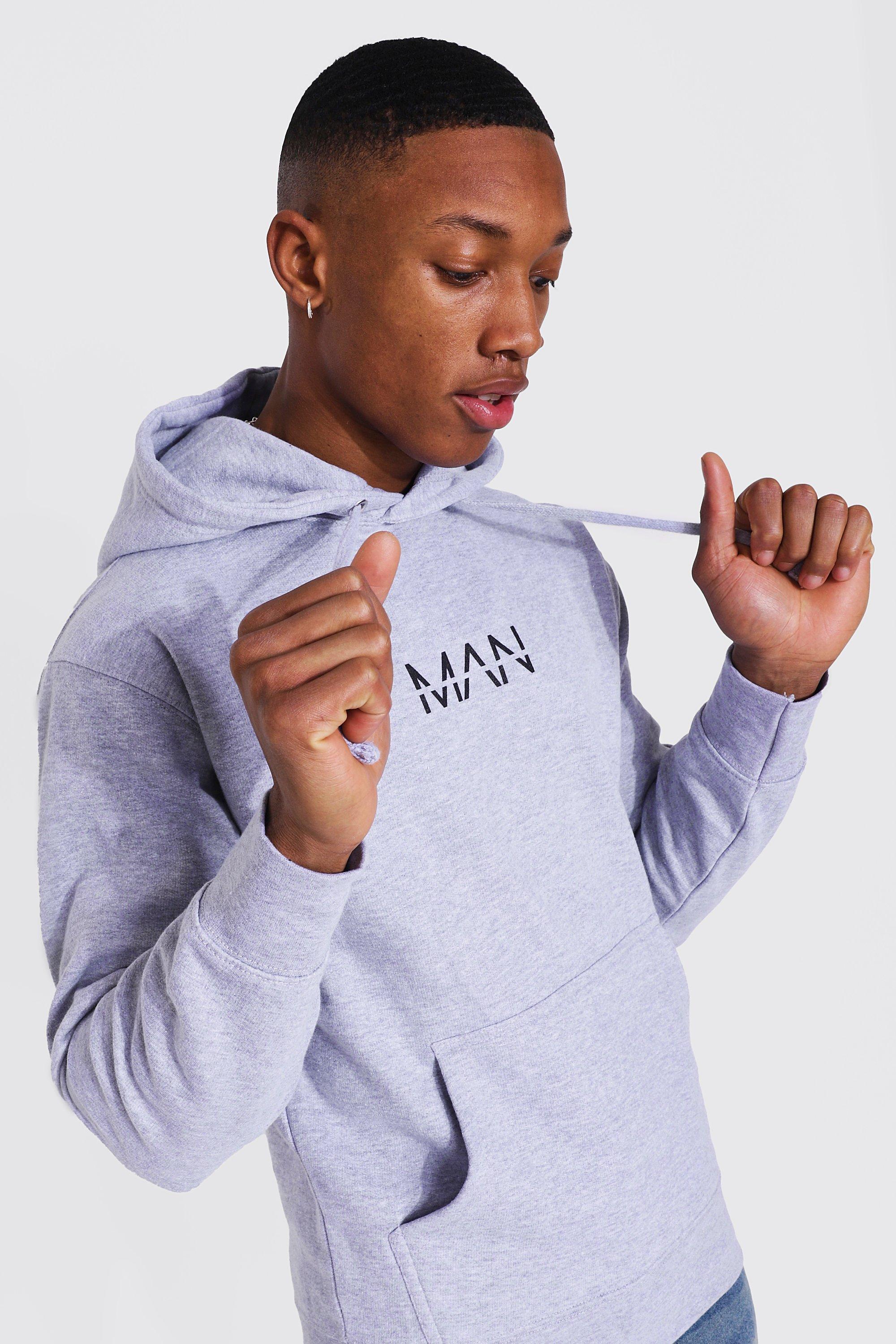 Sudadera cerrada con capucha Original Man boohoo